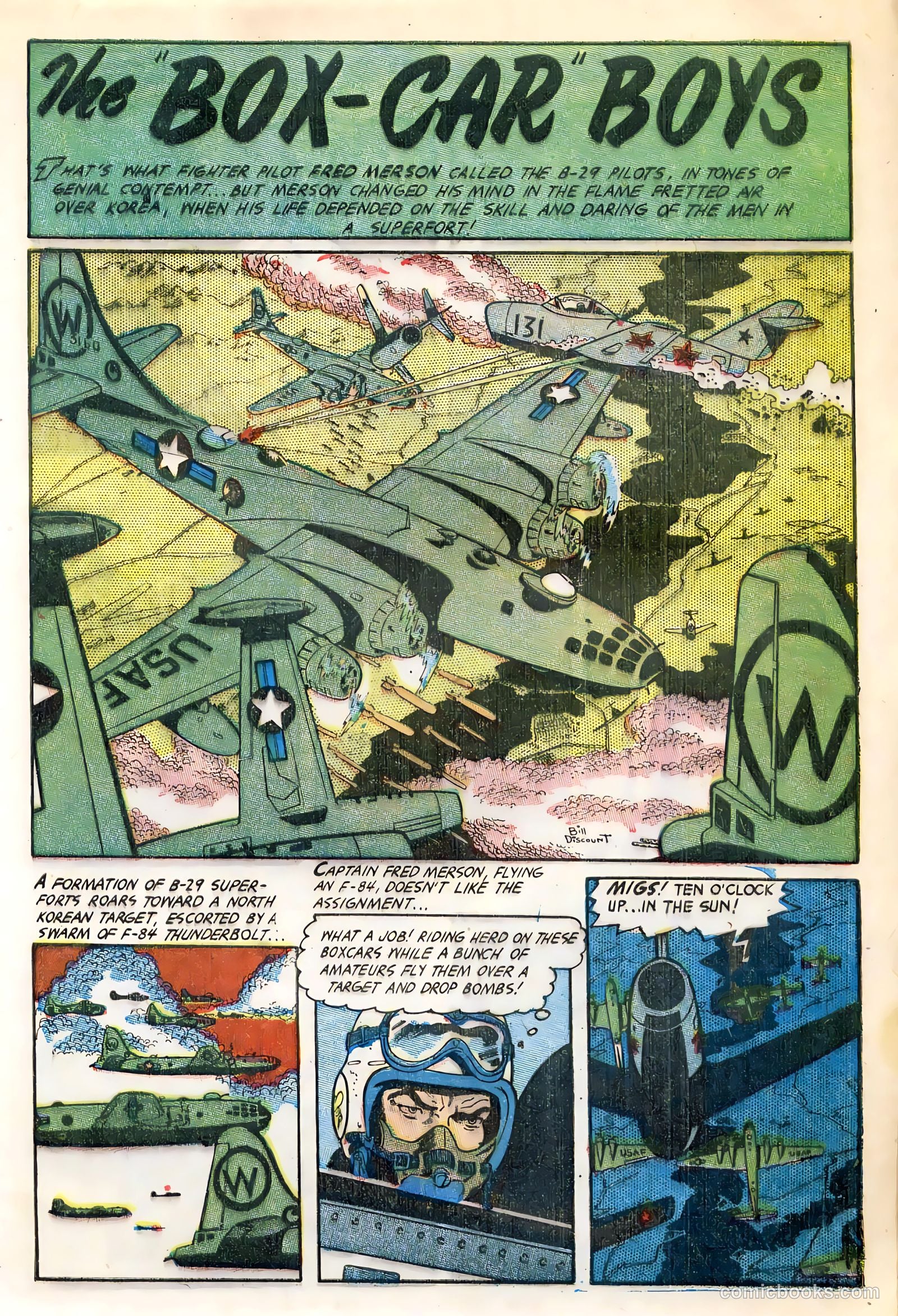 War Birds #2 (1952, Fiction House) — page 29 of 36