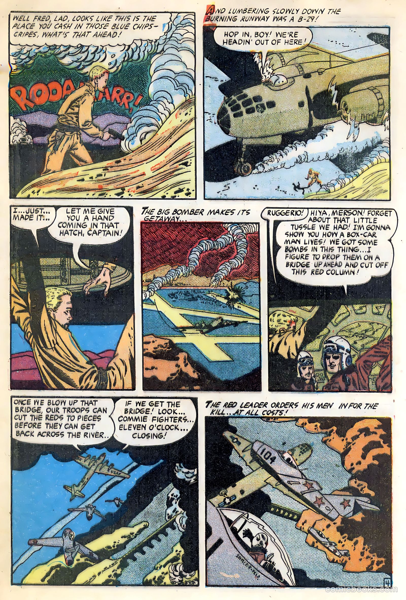 War Birds #2 (1952, Fiction House) — page 32 of 36