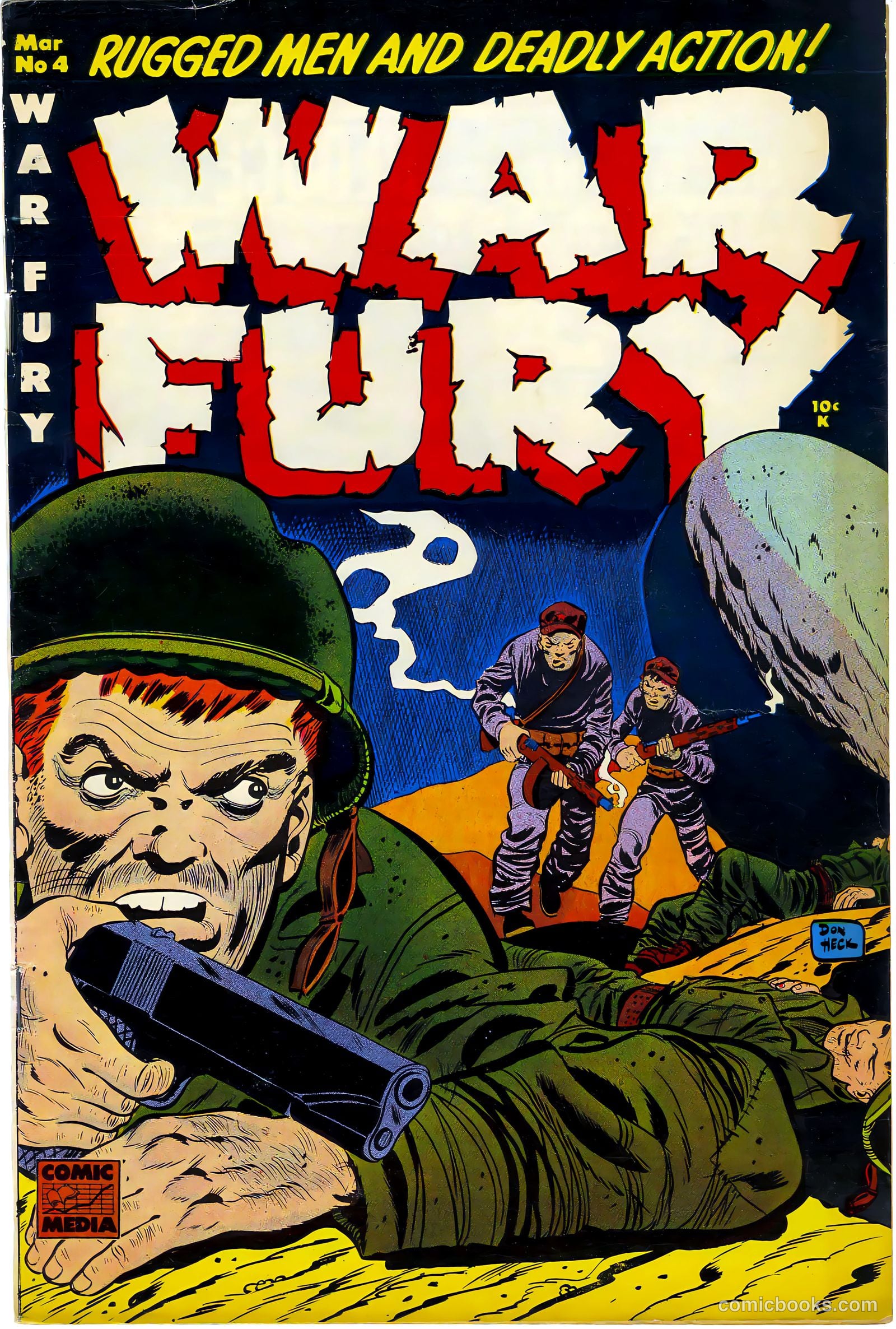 War Fury #4 cover