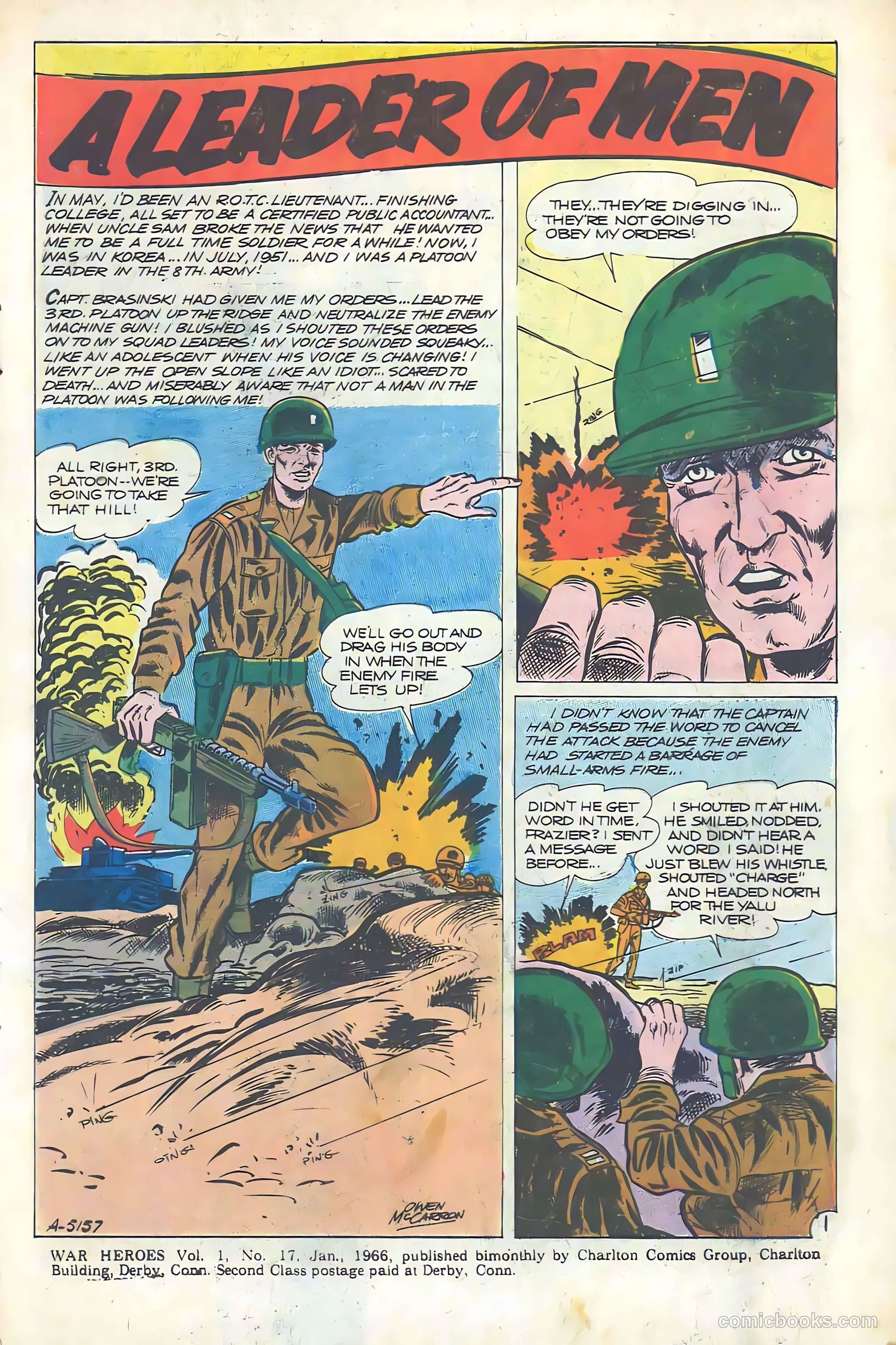 War Heroes #17 (1966) — page 3