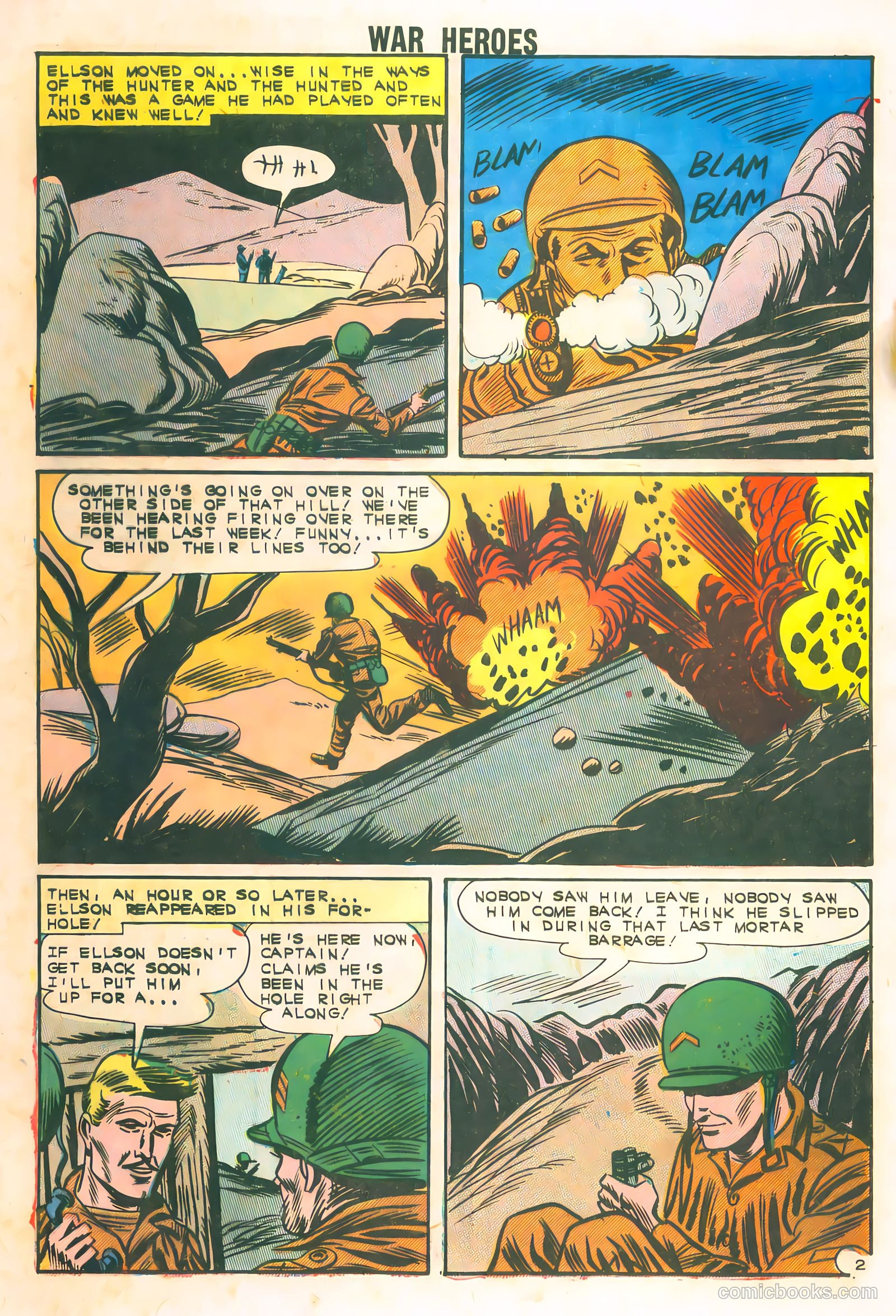 War Heroes #2 (1963) — page 20