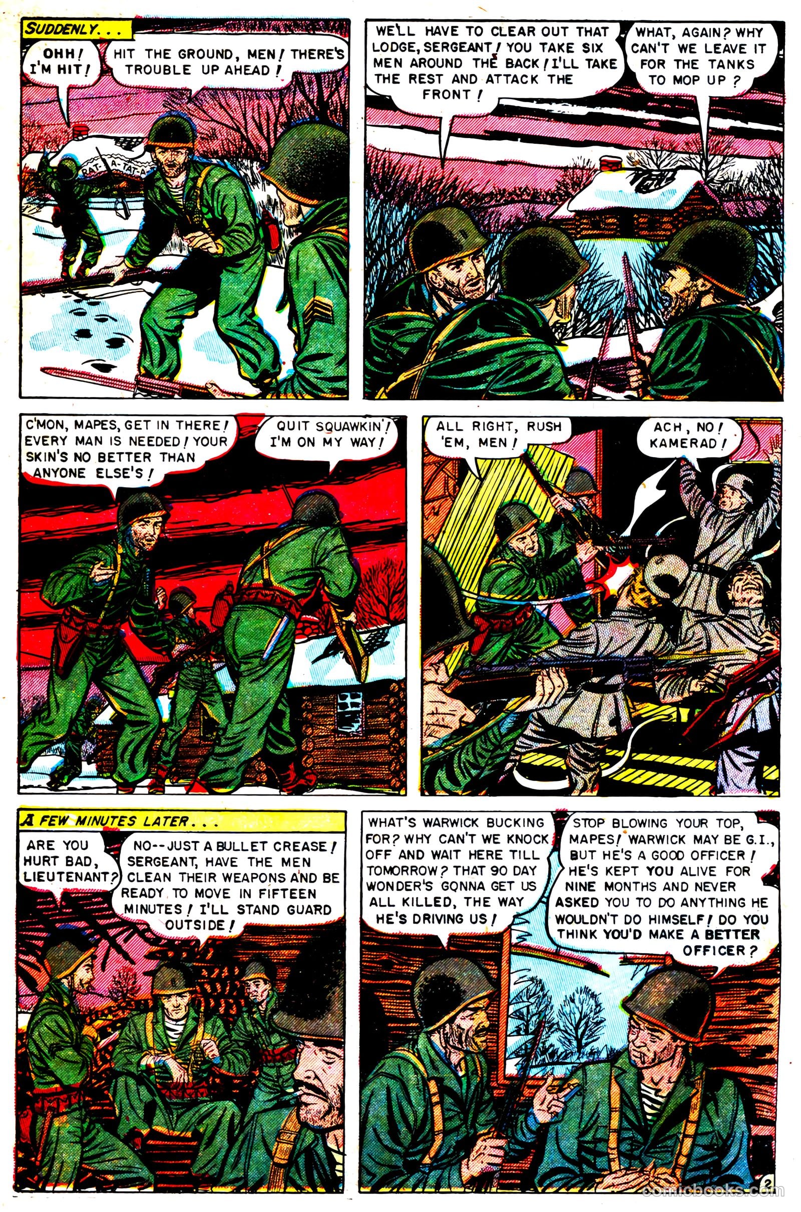 War Heroes #2 (1952) — page 4 of 32