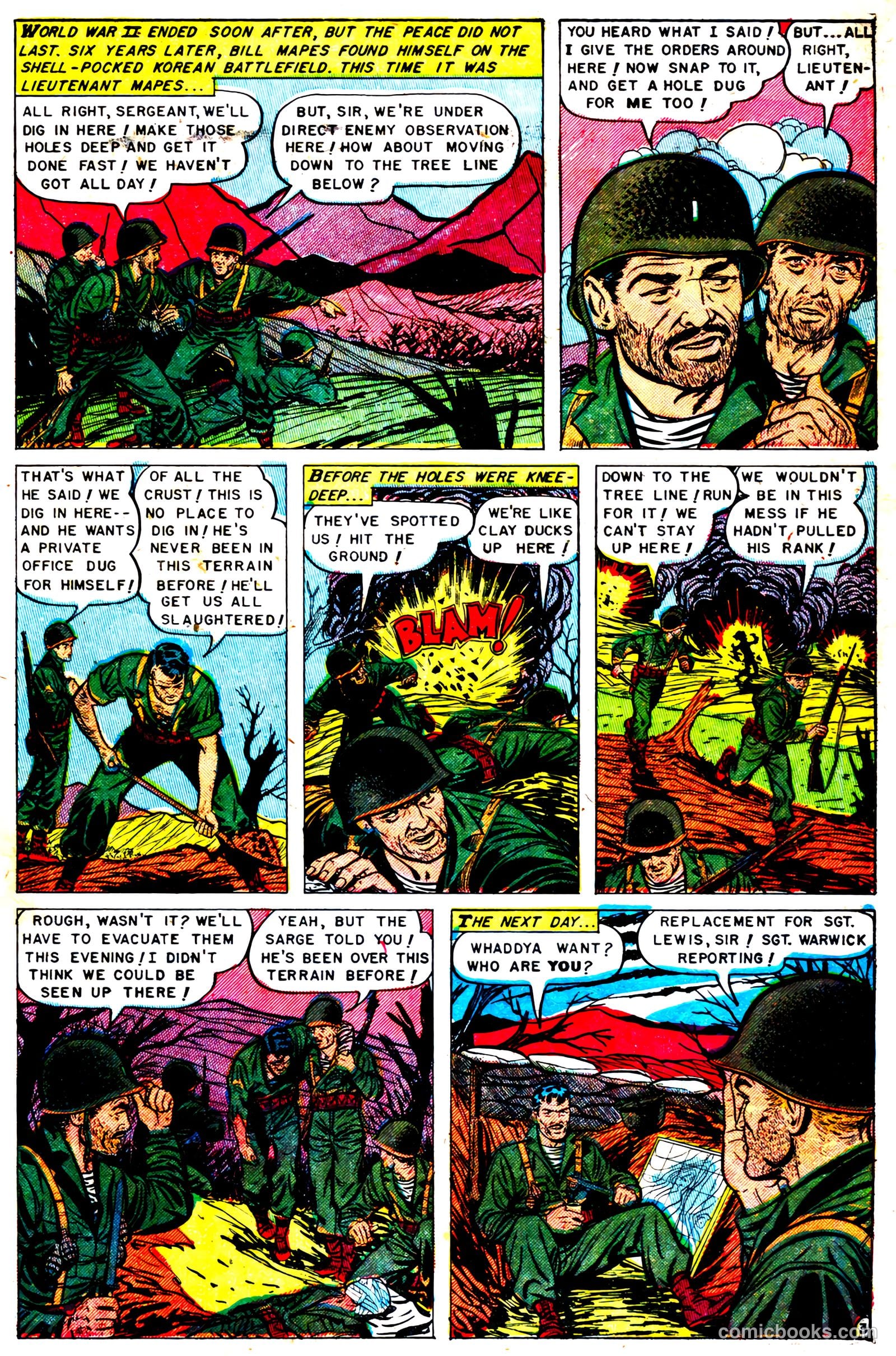 War Heroes #2 (1952) — page 5 of 32