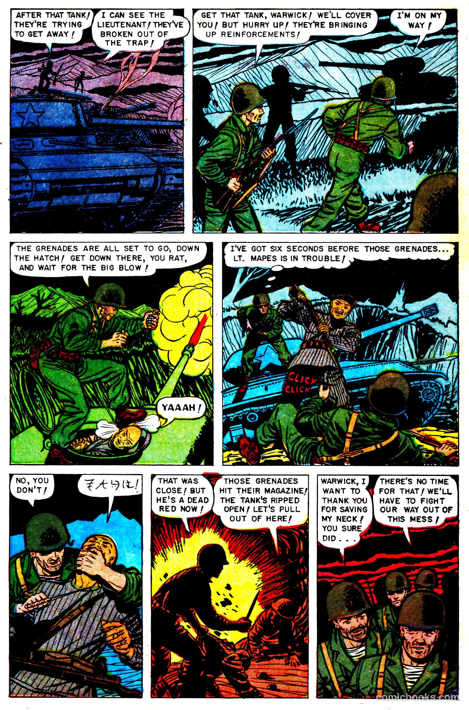 War Heroes #2 (1952) — page 9 of 32