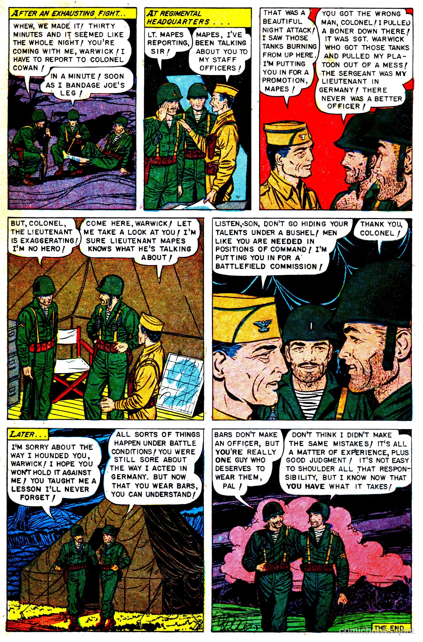 War Heroes #2 (1952) — page 10 of 32