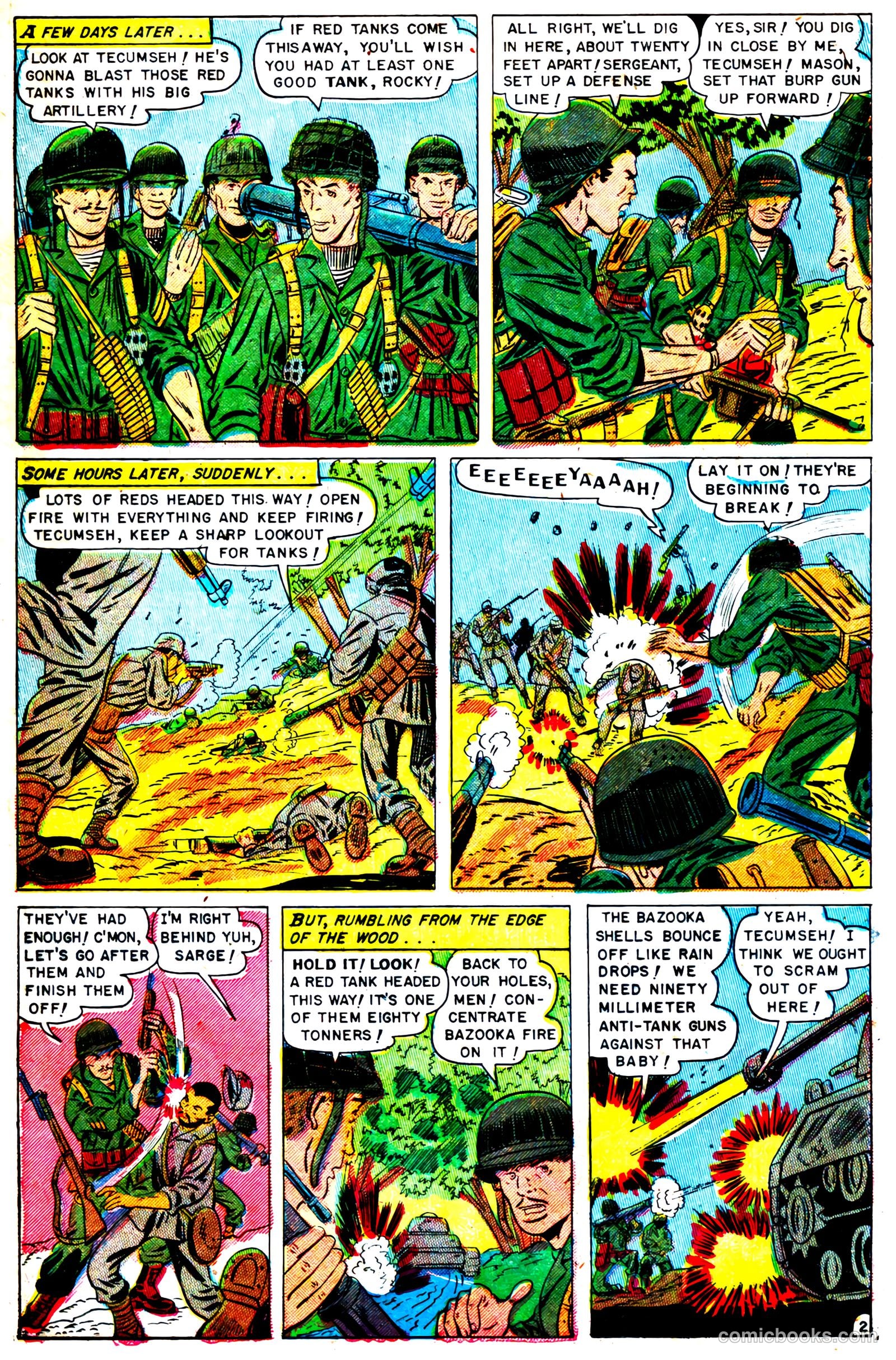 War Heroes #2 (1952) — page 12 of 32