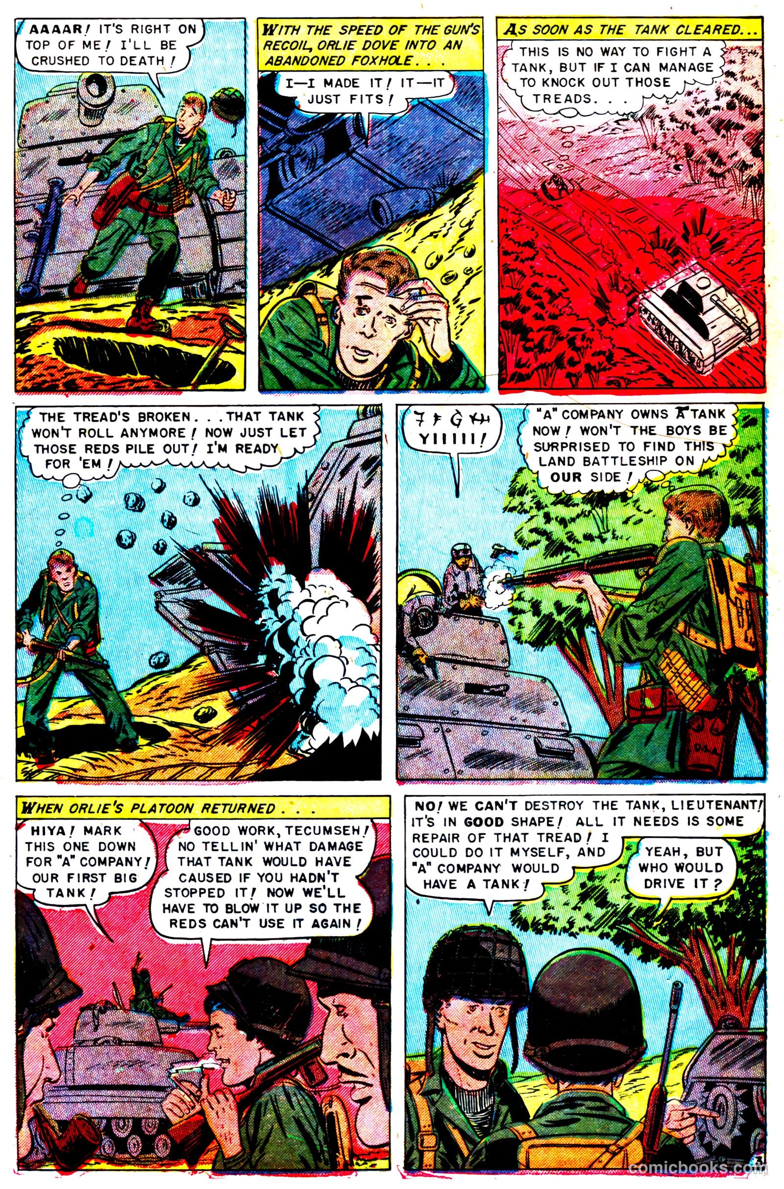 War Heroes #2 (1952) — page 13 of 32