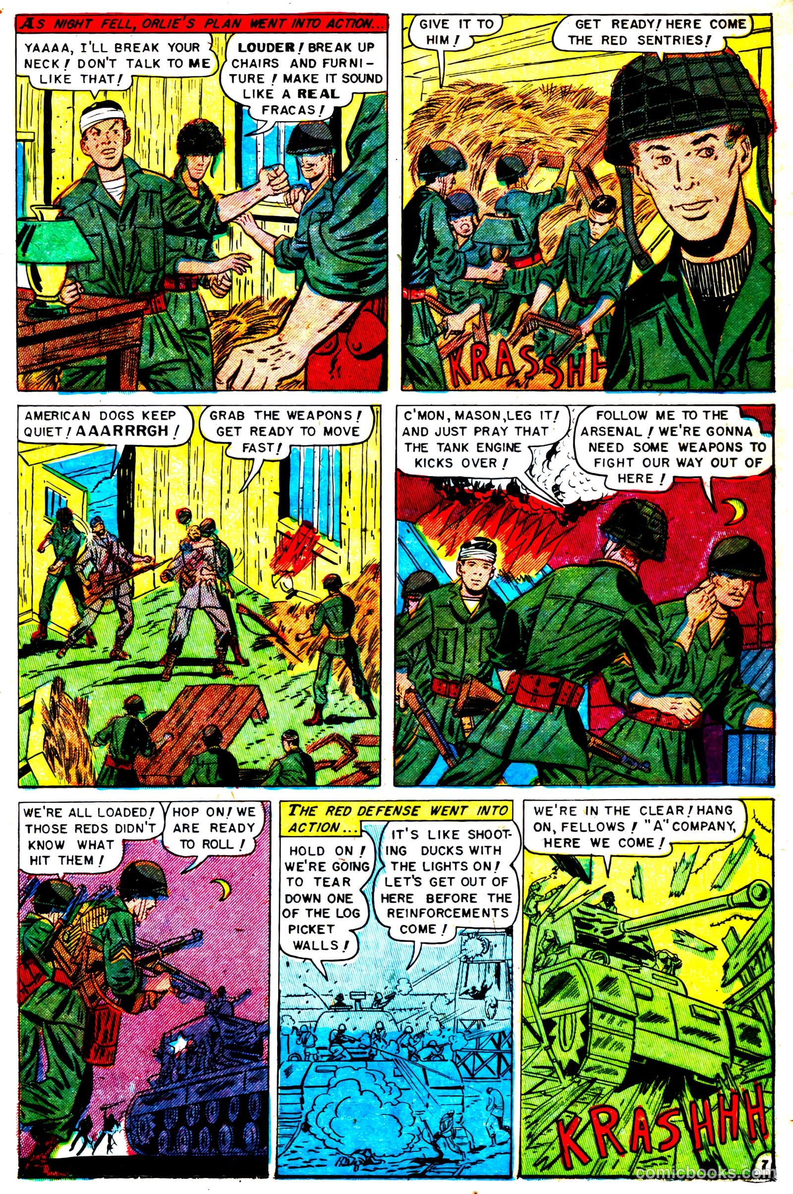 War Heroes #2 (1952) — page 17 of 32