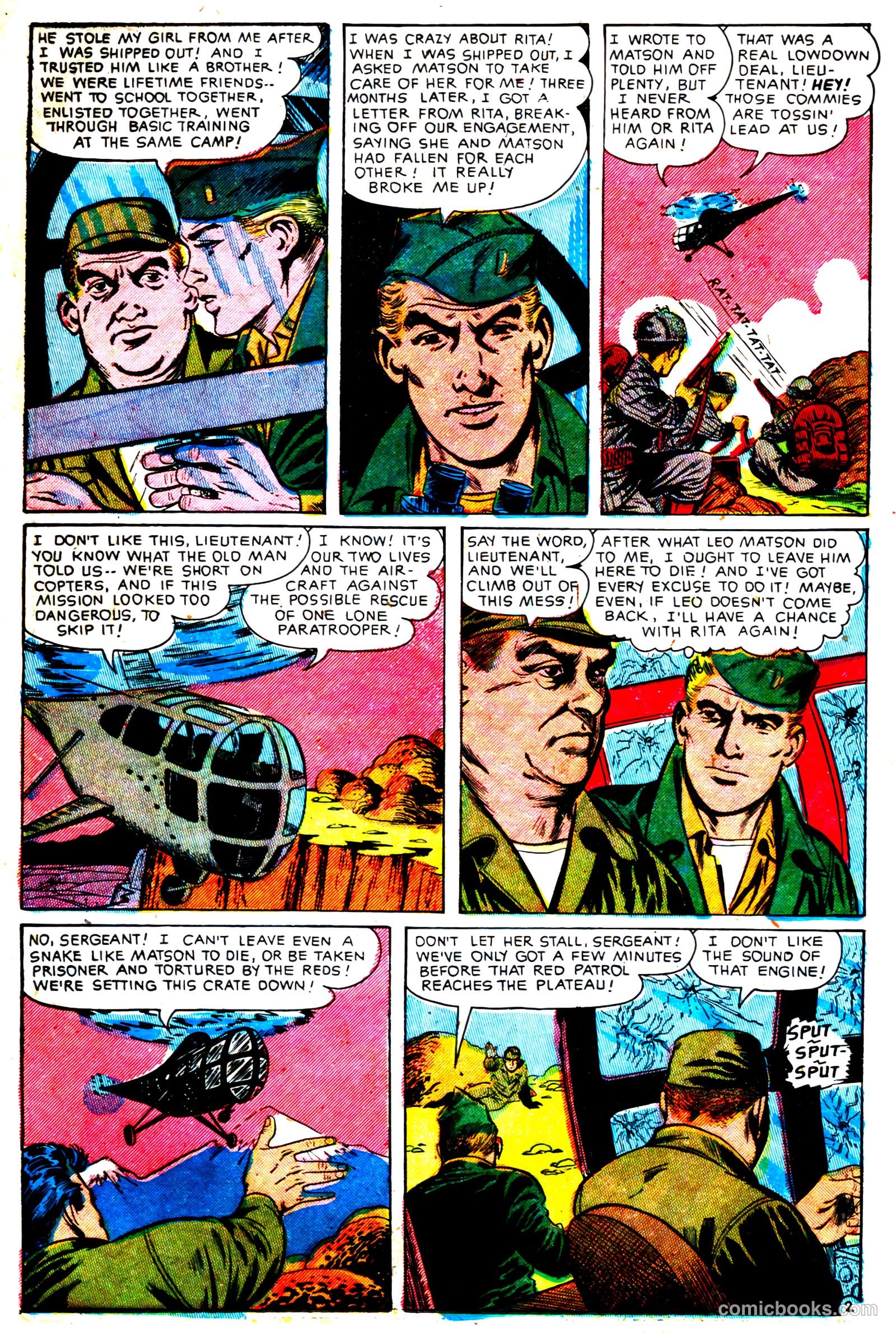 War Heroes #2 (1952) — page 20 of 32