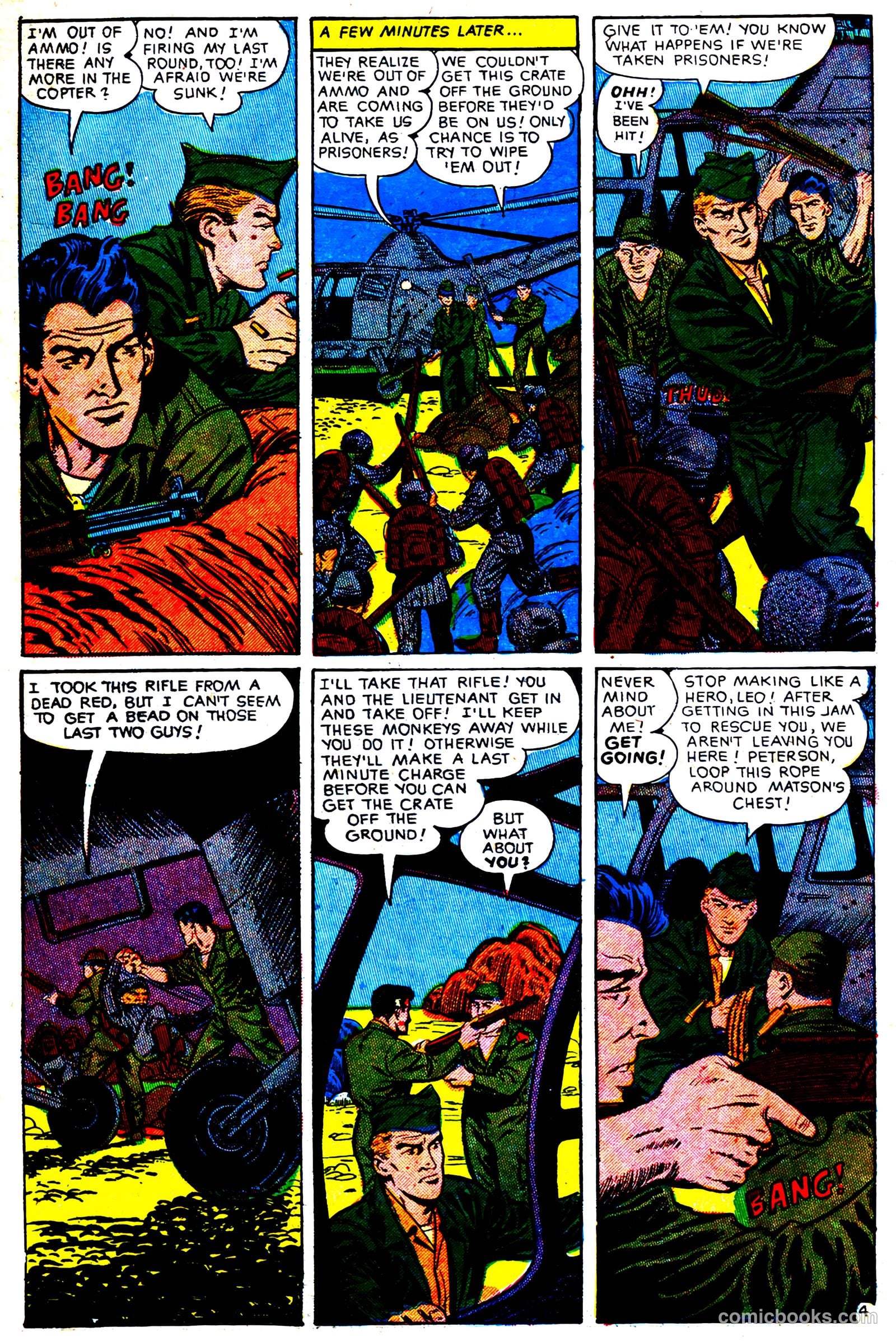 War Heroes #2 (1952) — page 22 of 32