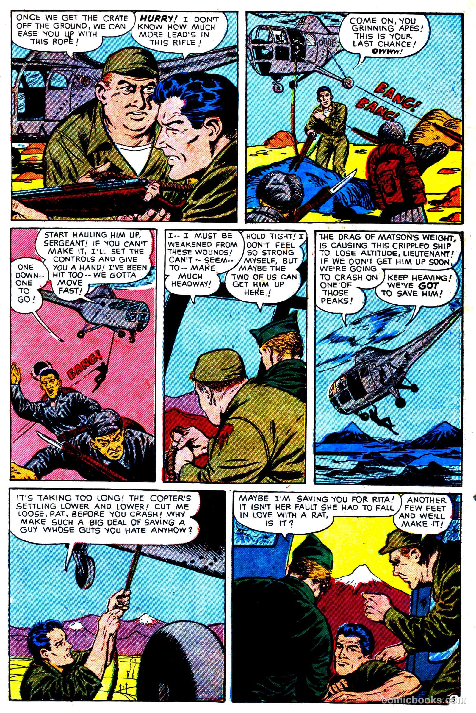 War Heroes #2 (1952) — page 23 of 32
