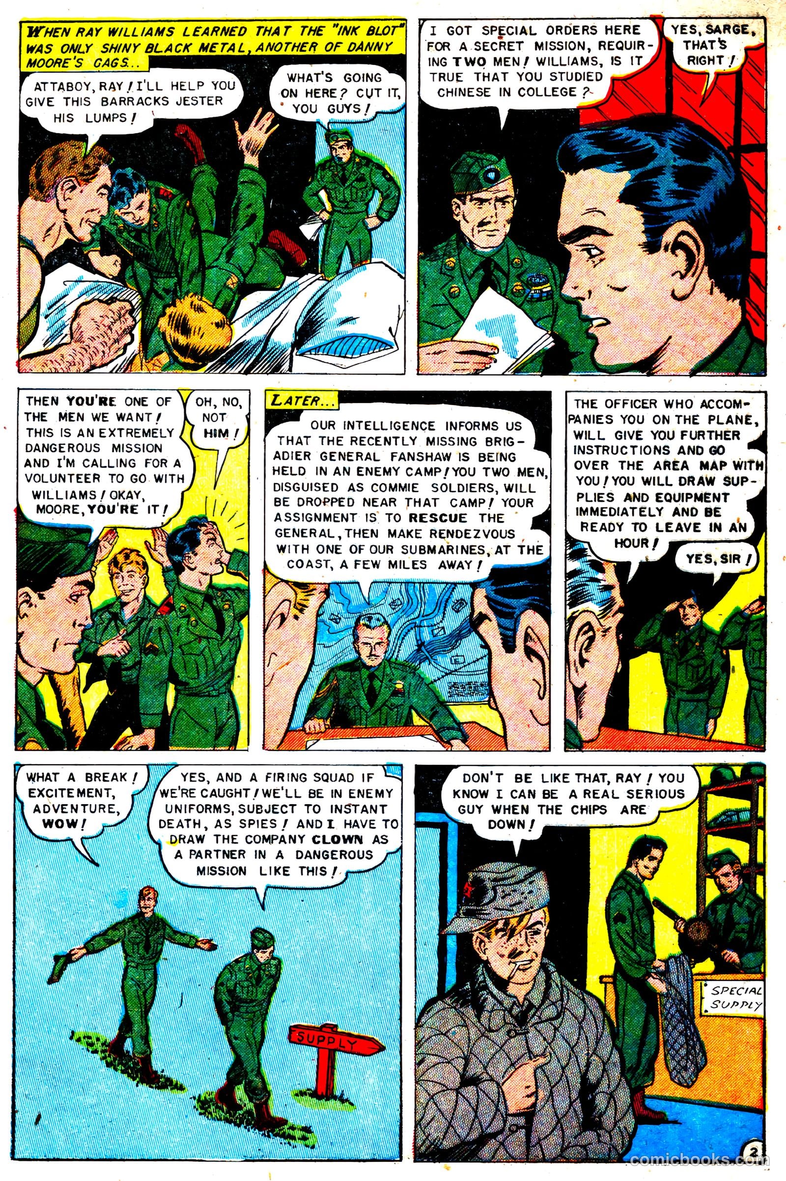 War Heroes #2 (1952) — page 27 of 32
