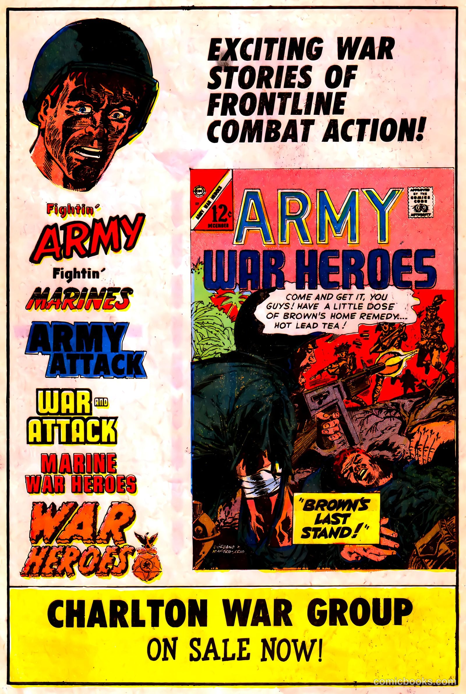 War Heroes #22 (1967) — page 8