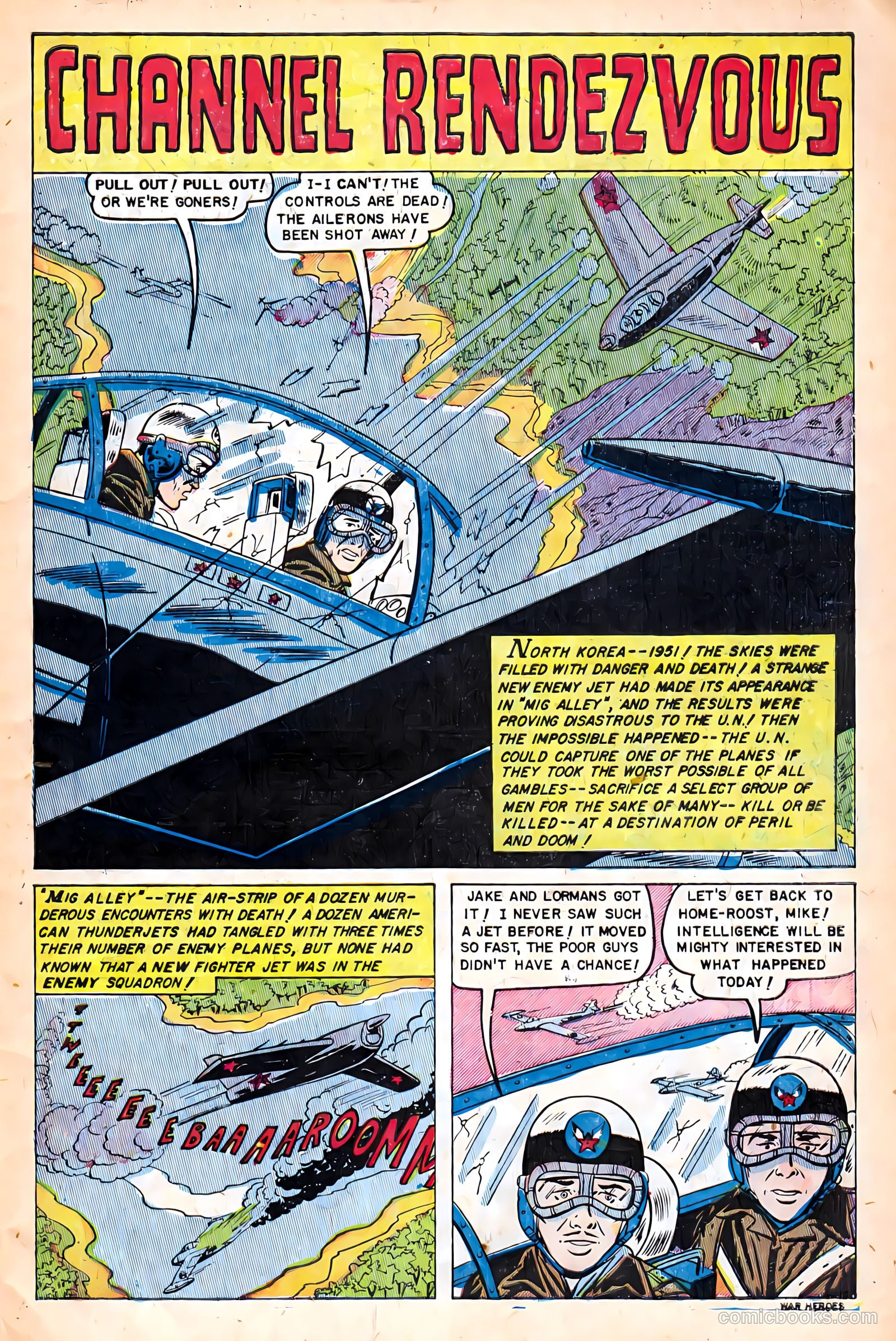 War Heroes #3 (1952) — page 3 of 36
