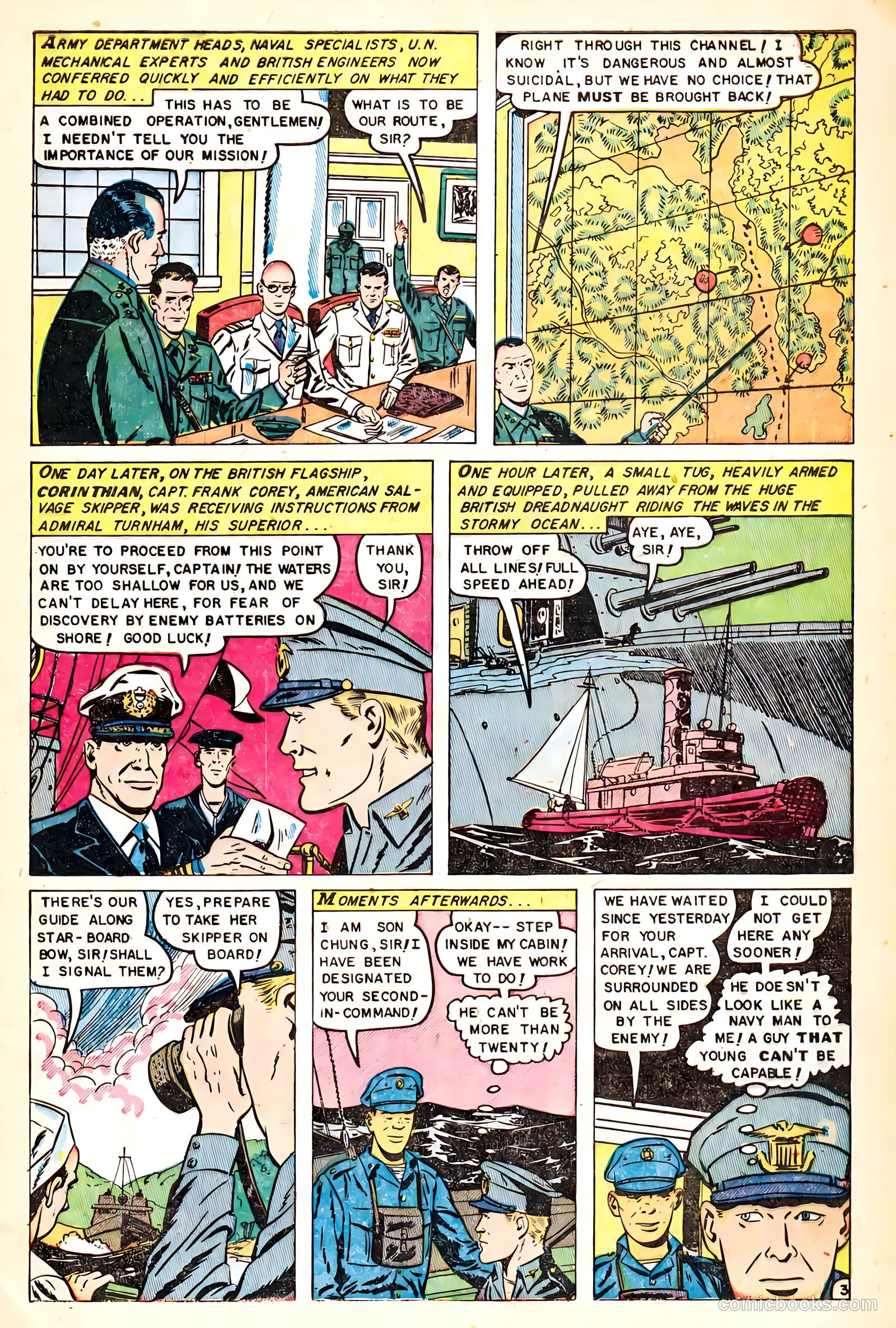 War Heroes #3 (1952) — page 5 of 36