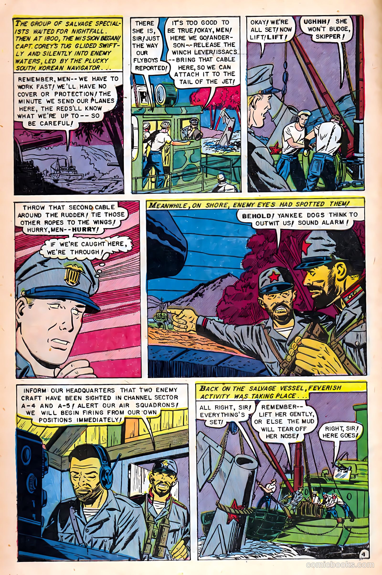 War Heroes #3 (1952) — page 6 of 36