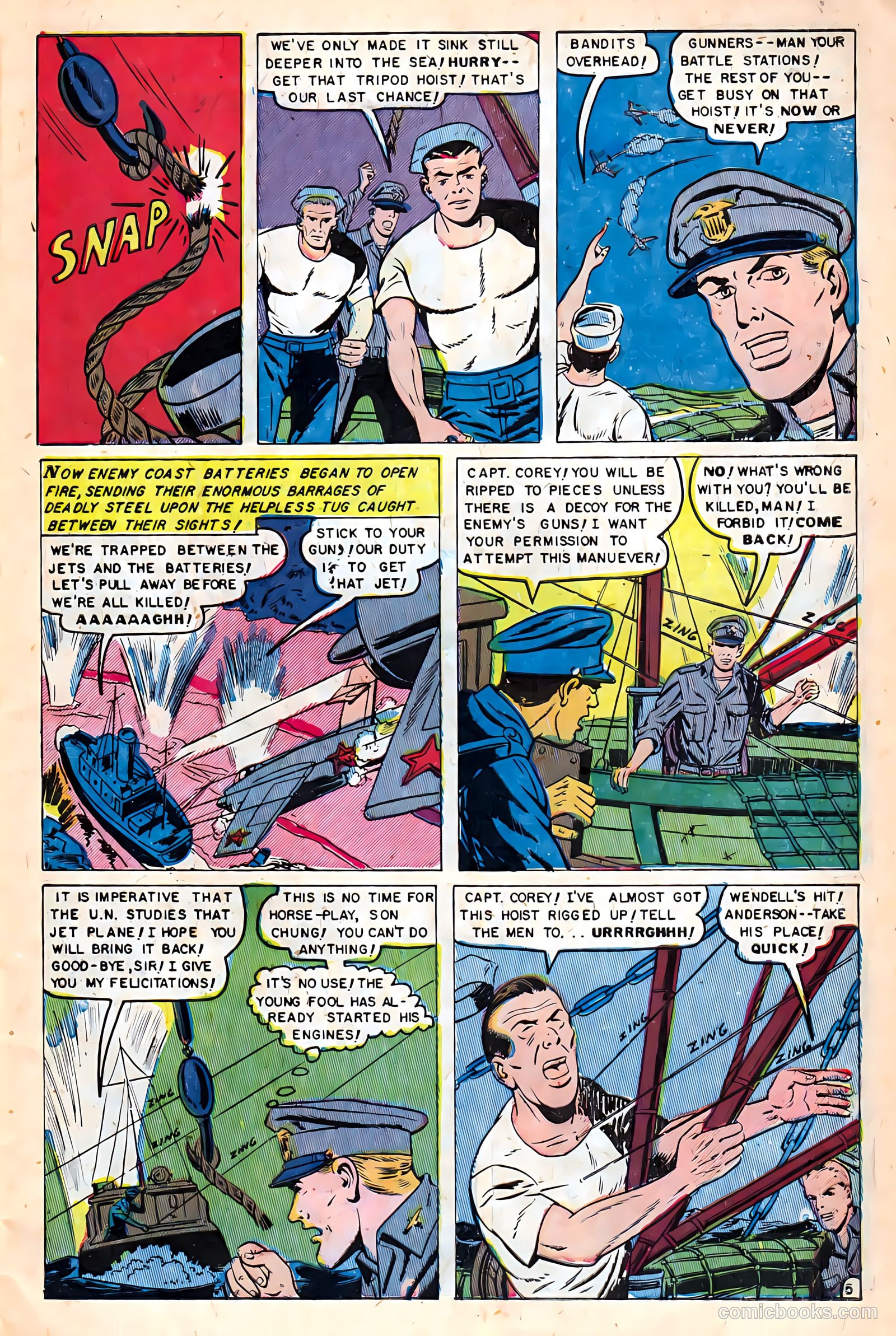 War Heroes #3 (1952) — page 7 of 36