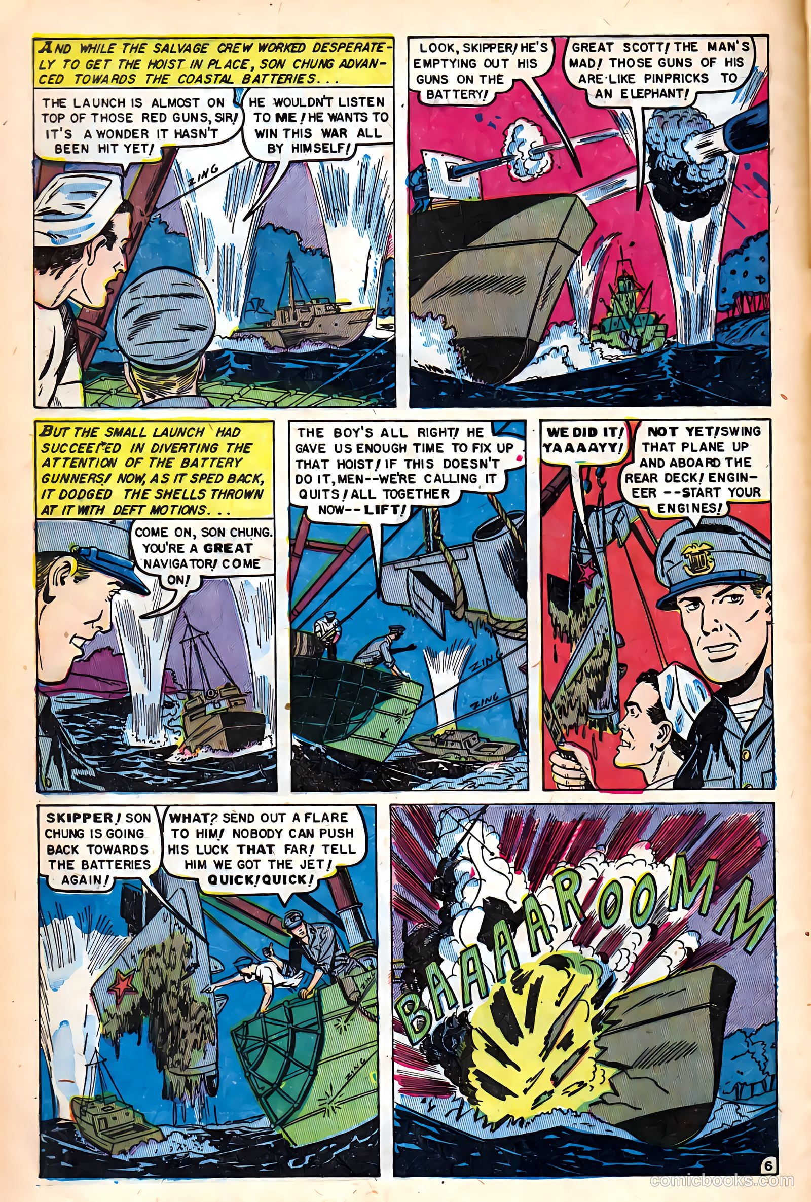 War Heroes #3 (1952) — page 8 of 36