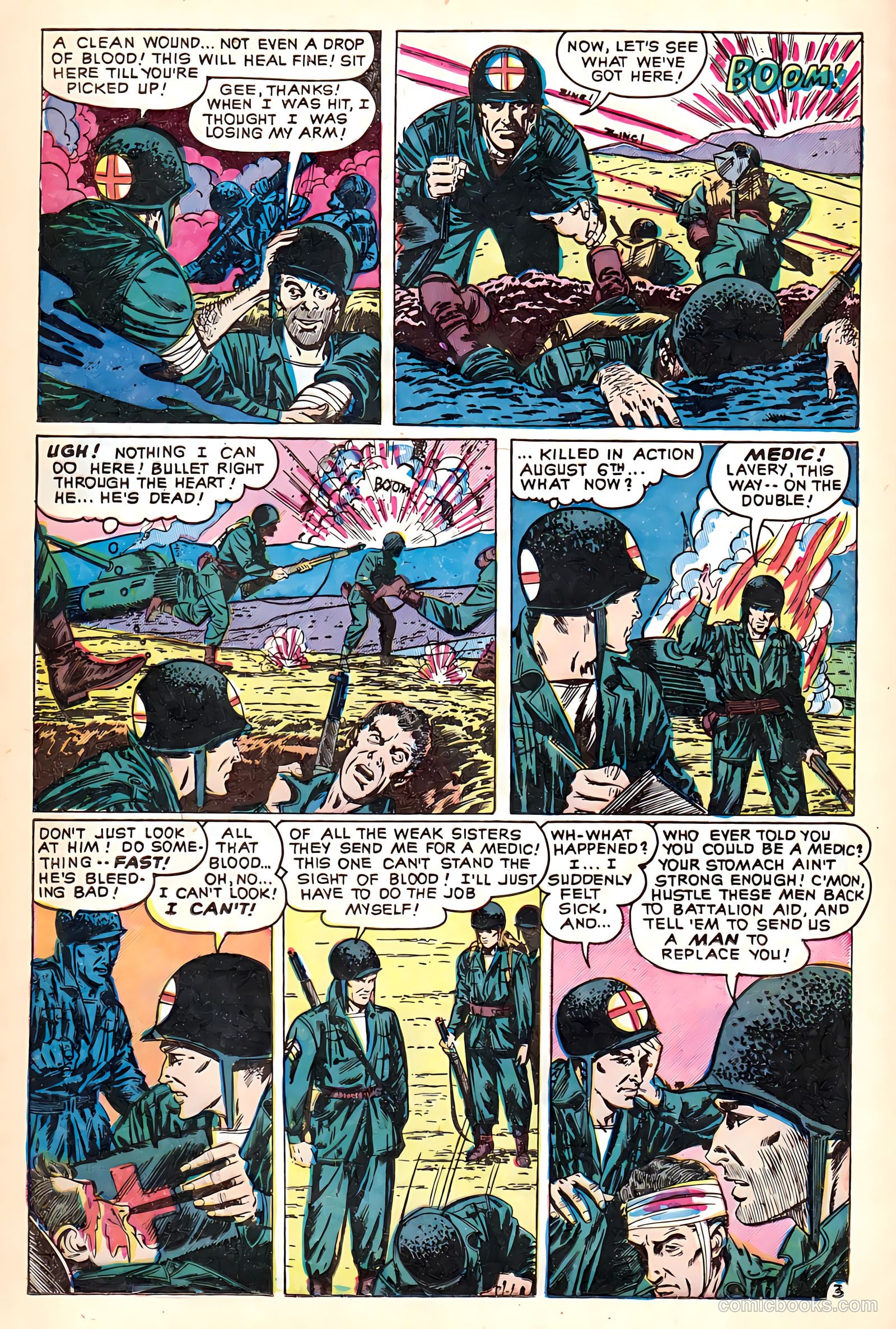 War Heroes #3 (1952) — page 12 of 36