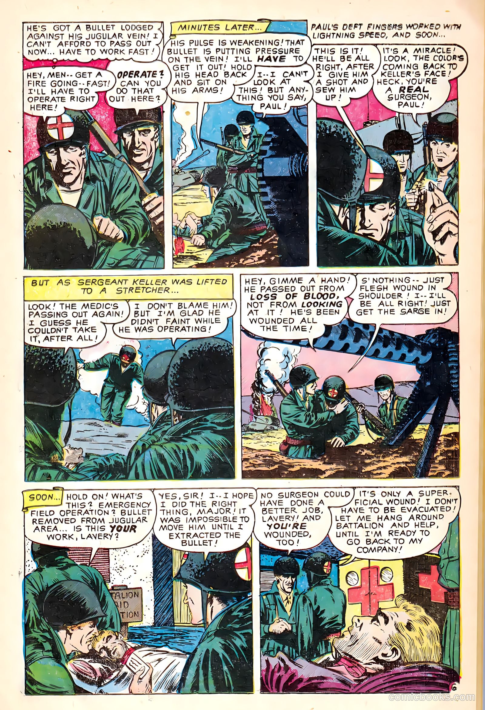 War Heroes #3 (1952) — page 15 of 36