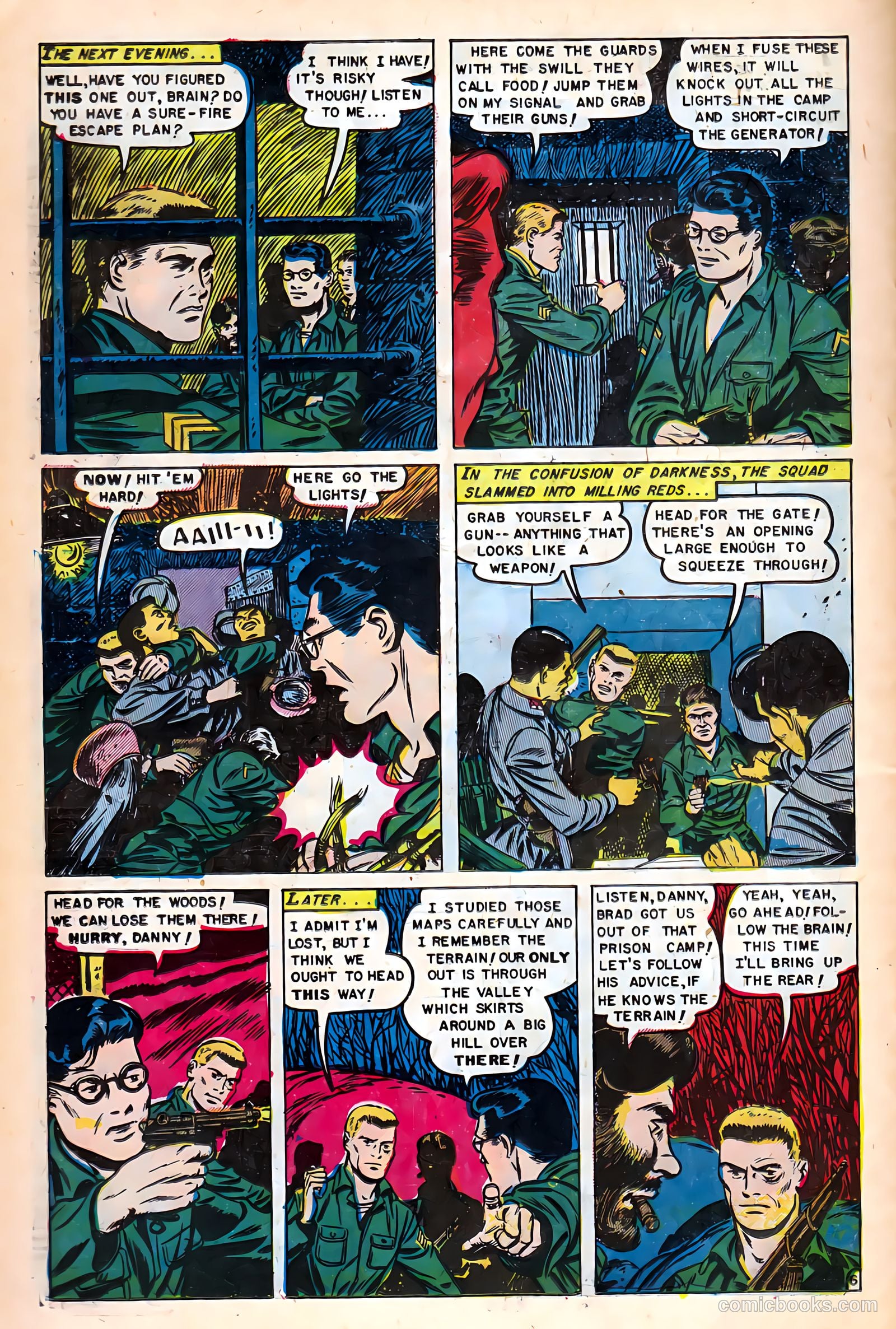 War Heroes #3 (1952) — page 22 of 36