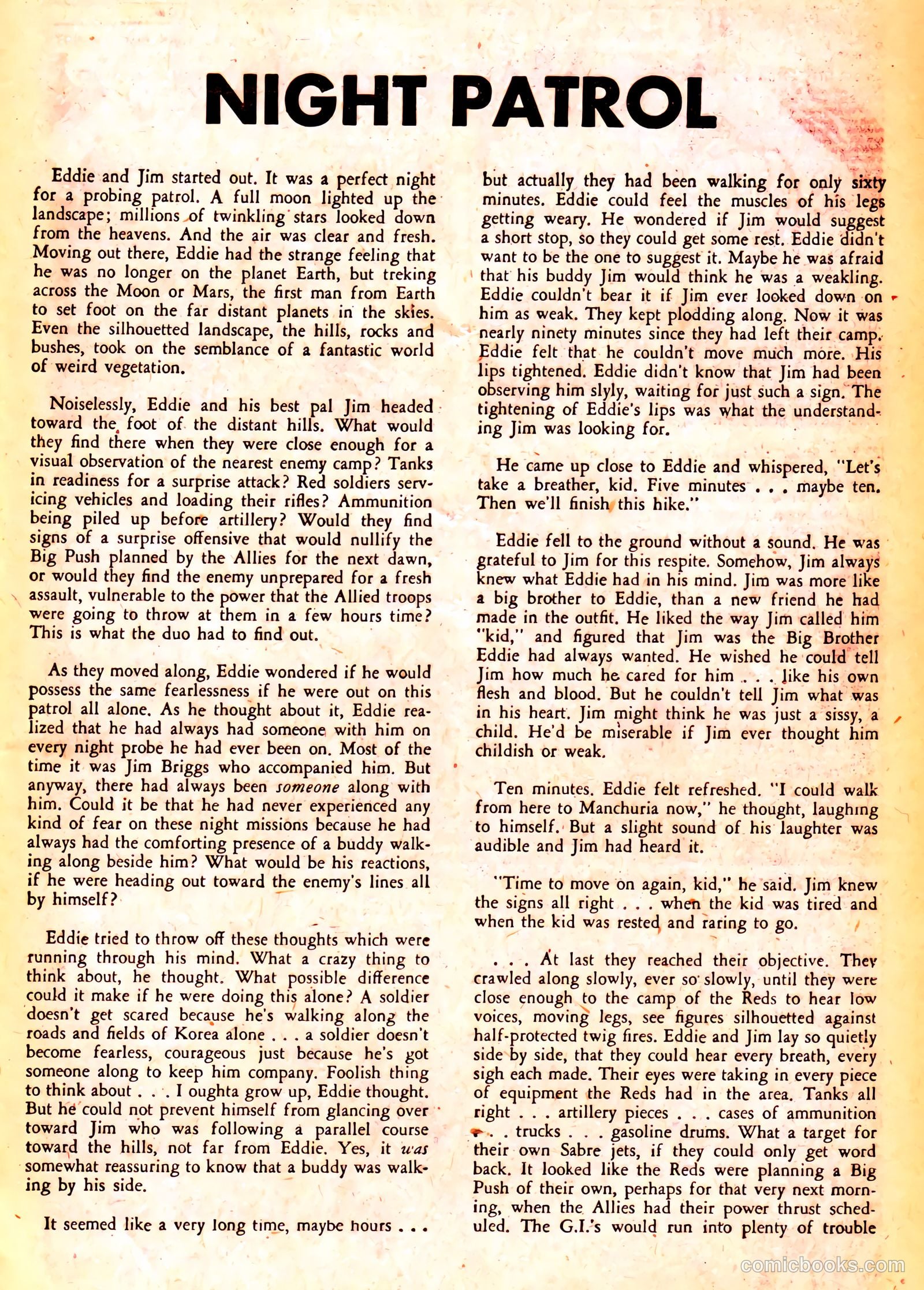 War Heroes #3 (1952) — page 25 of 36