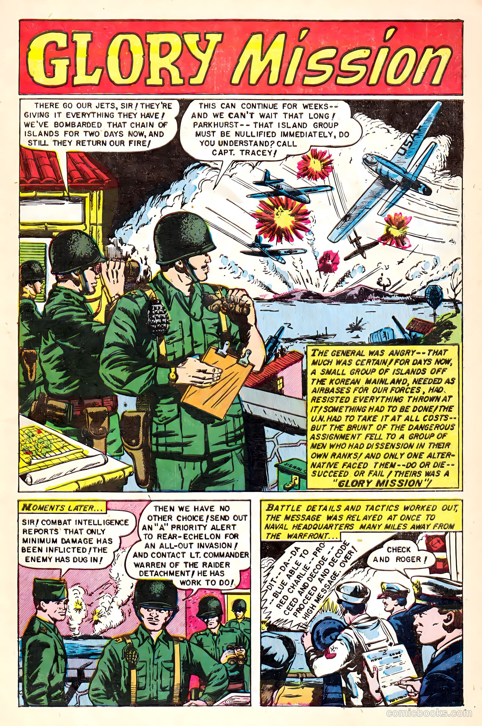 War Heroes #3 (1952) — page 27 of 36