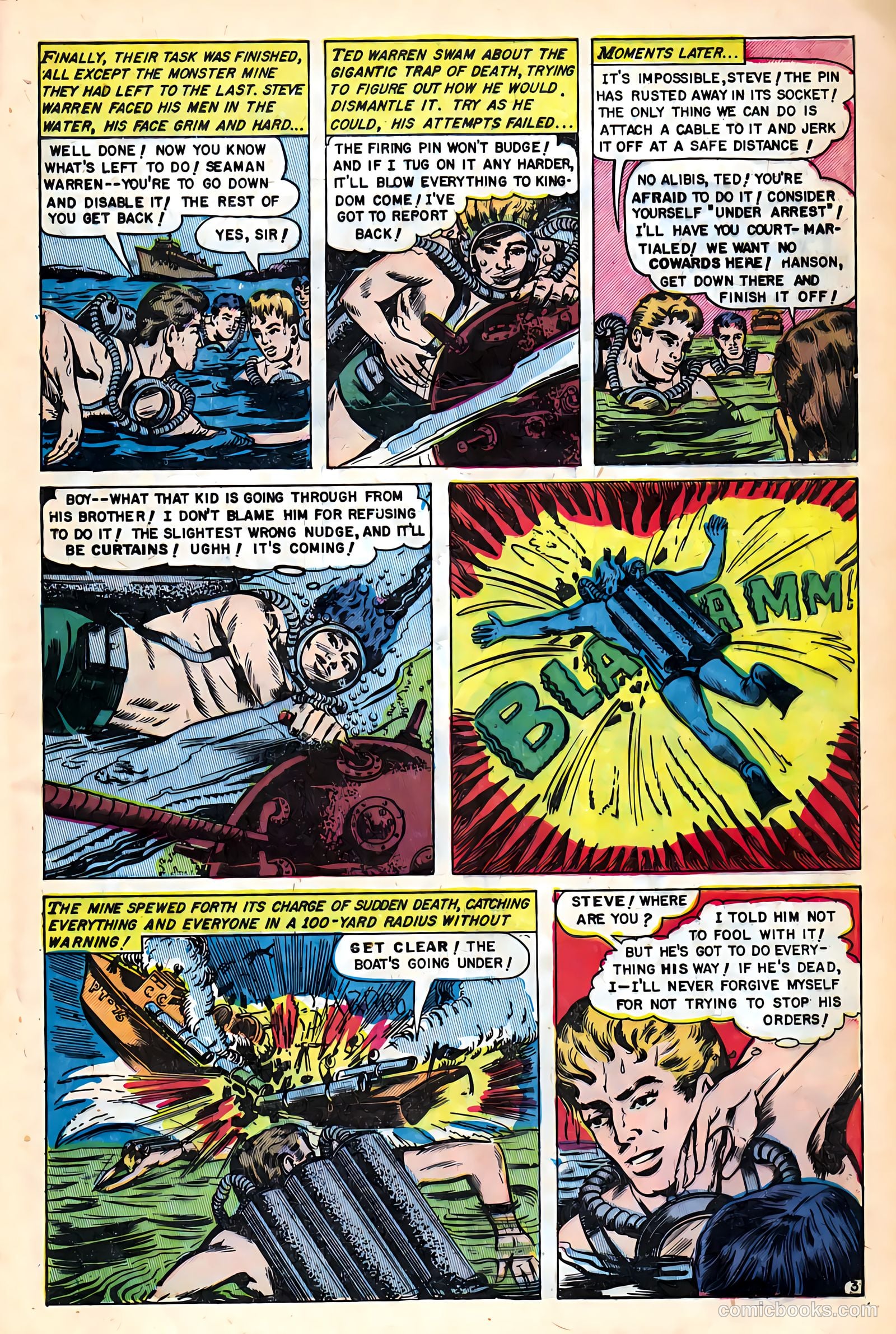War Heroes #3 (1952) — page 29 of 36