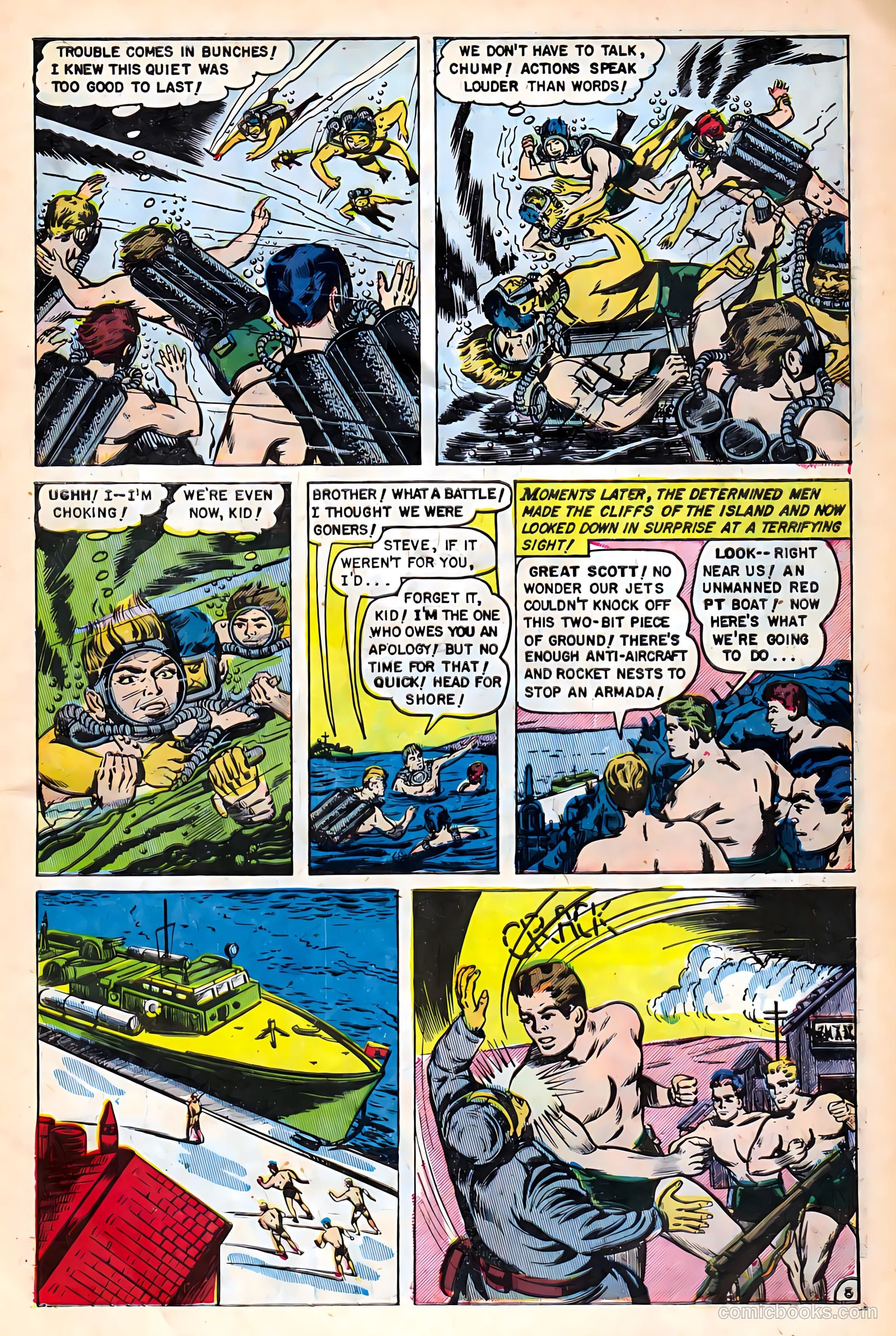 War Heroes #3 (1952) — page 31 of 36