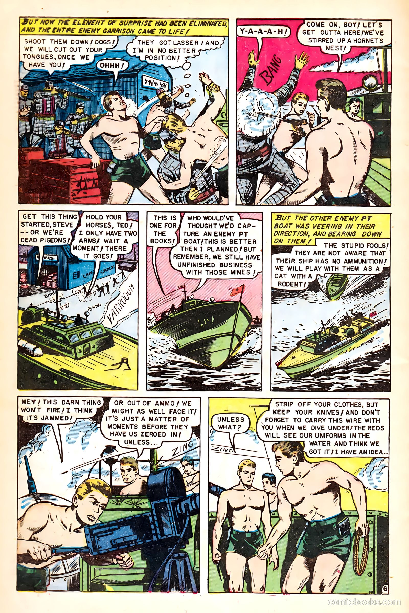 War Heroes #3 (1952) — page 32 of 36