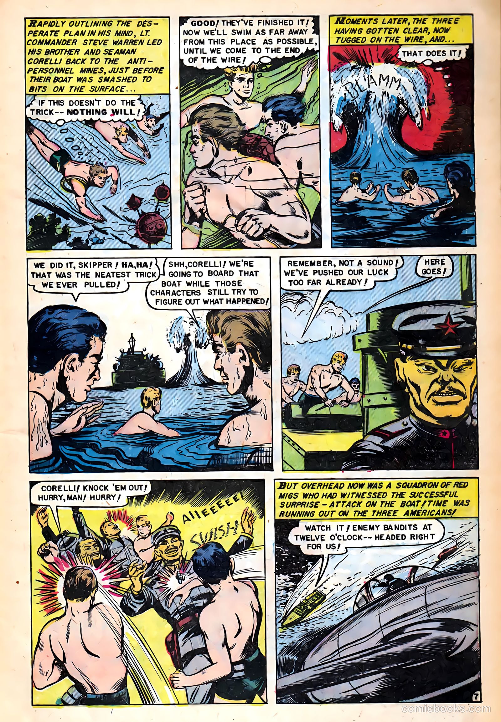 War Heroes #3 (1952) — page 33 of 36