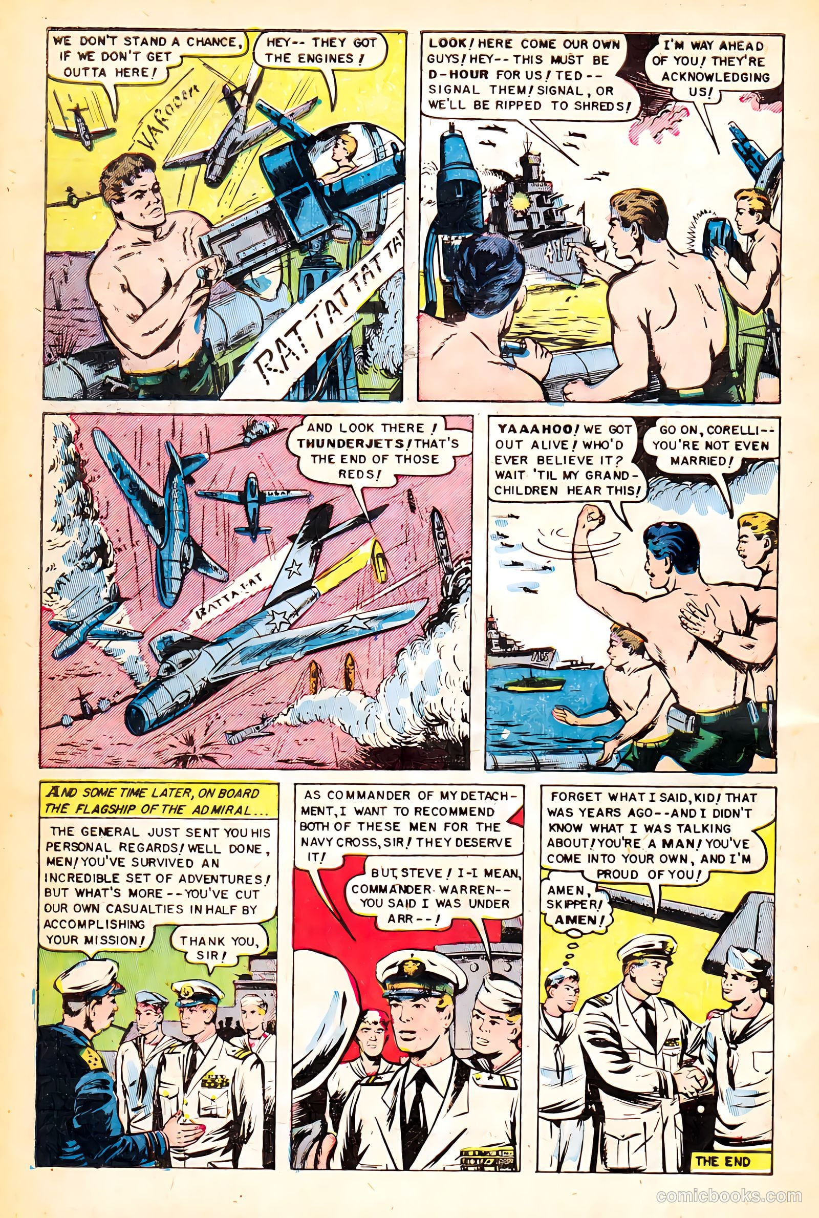 War Heroes #3 (1952) — page 34 of 36