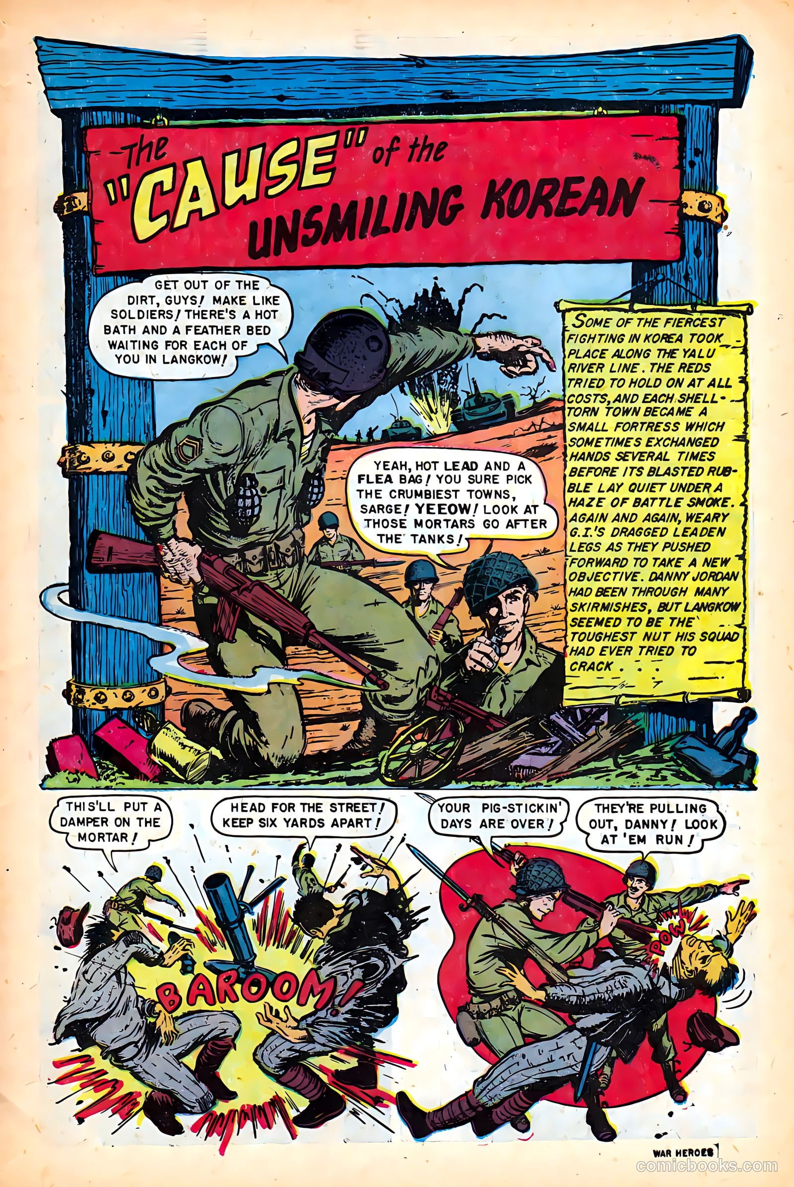 War Heroes #4 (1952) — page 3 of 36