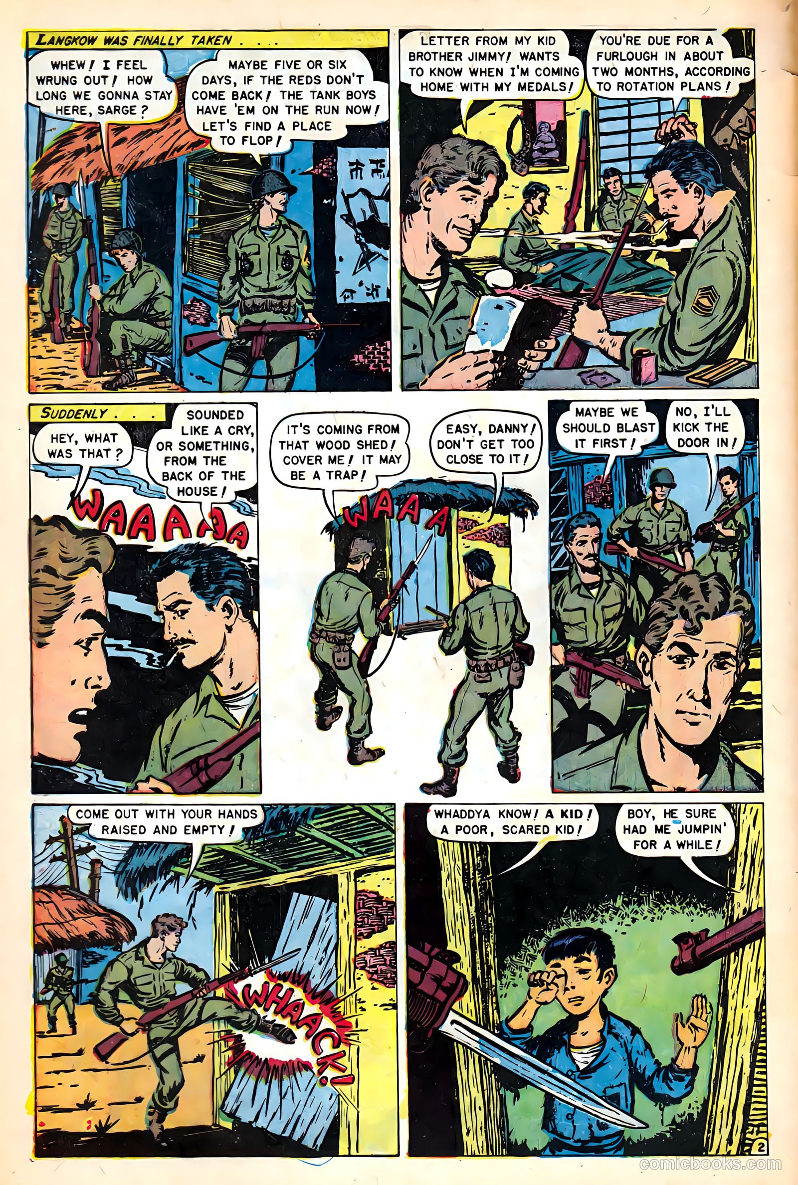 War Heroes #4 (1952) — page 4 of 36
