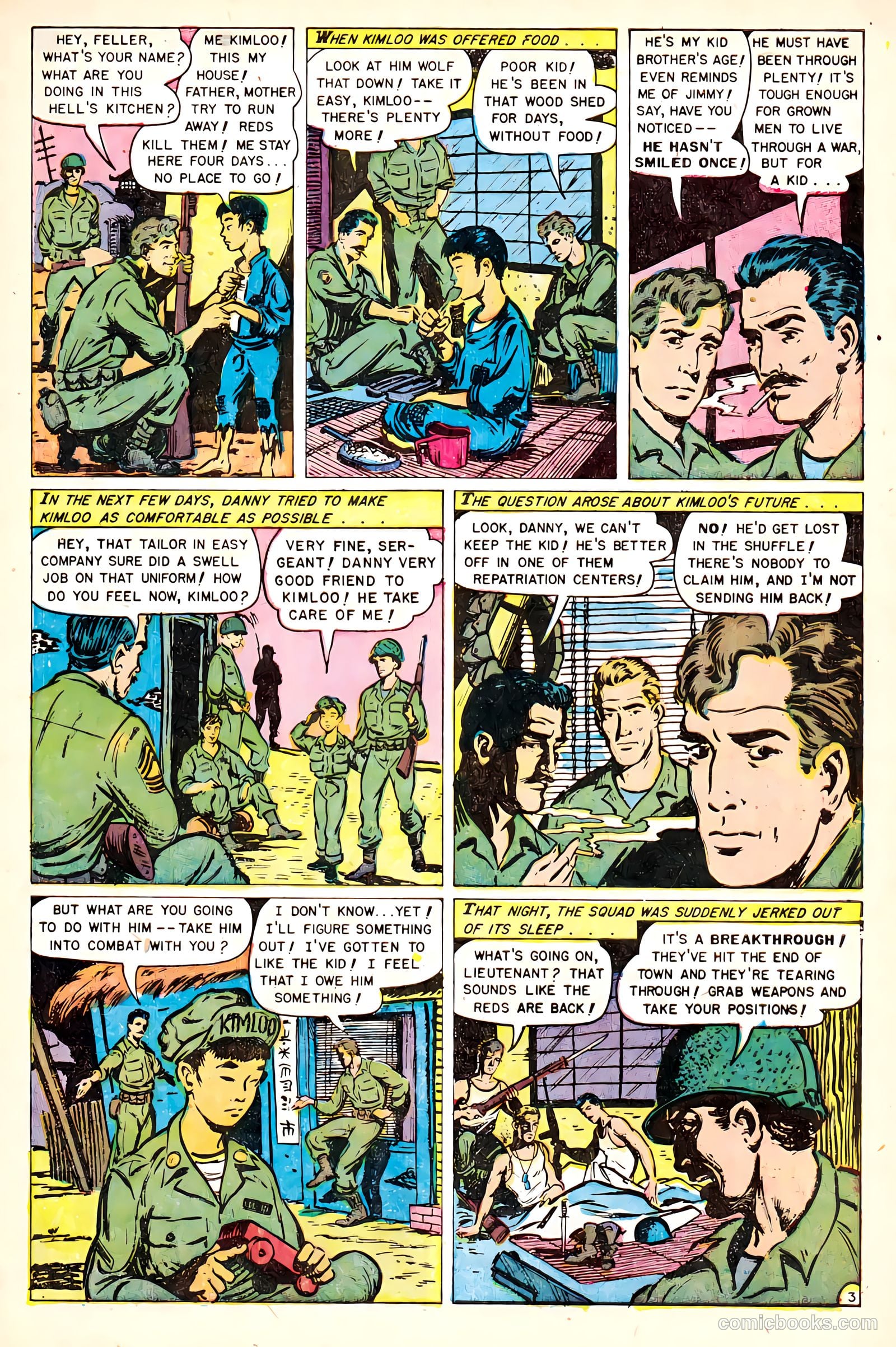 War Heroes #4 (1952) — page 5 of 36