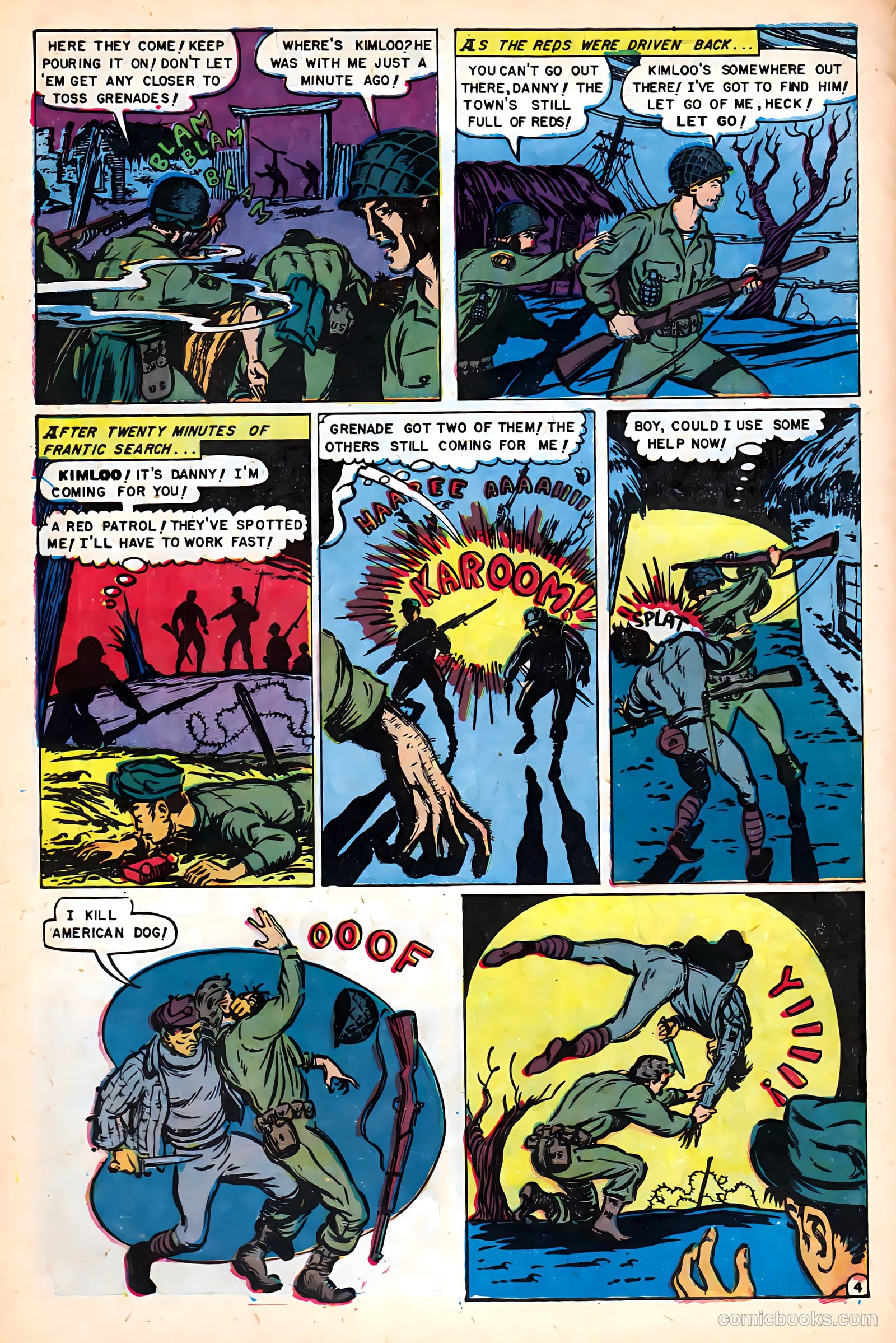 War Heroes #4 (1952) — page 6 of 36