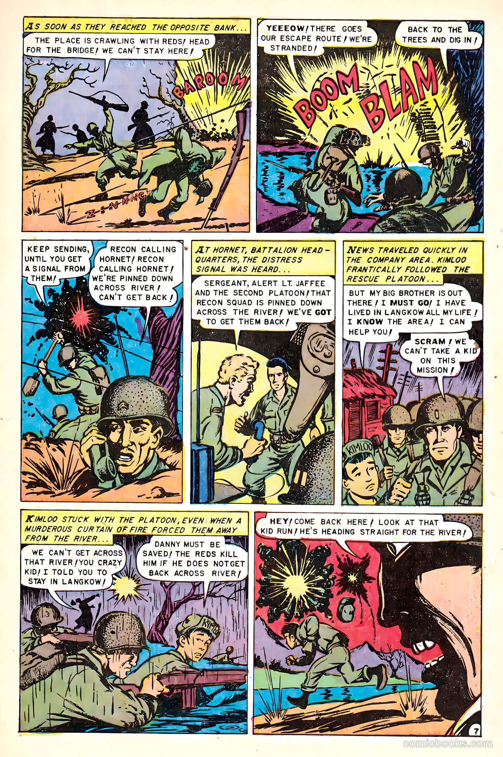 War Heroes #4 (1952) — page 9 of 36