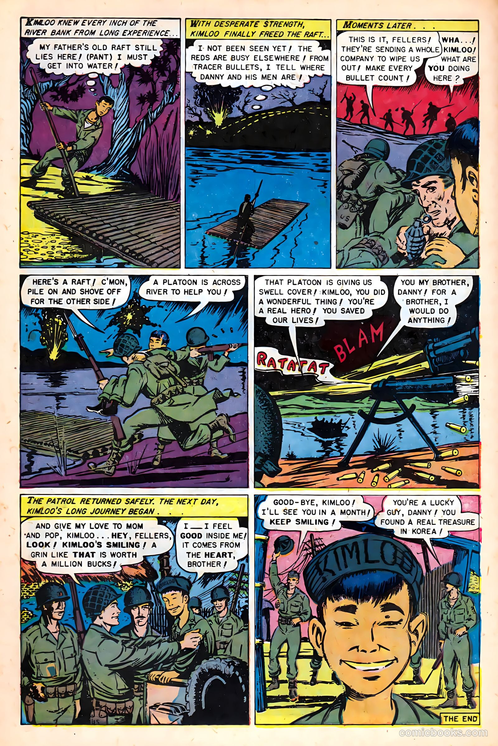 War Heroes #4 (1952) — page 10 of 36
