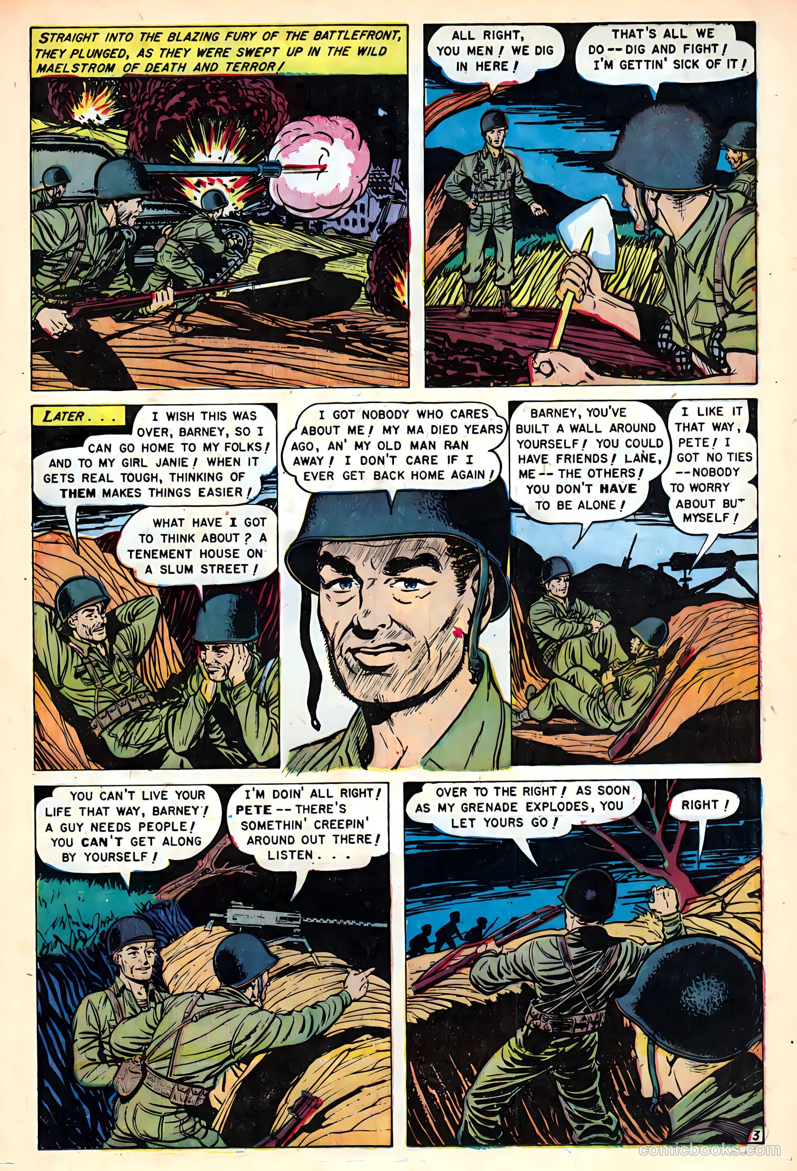 War Heroes #4 (1952) — page 13 of 36
