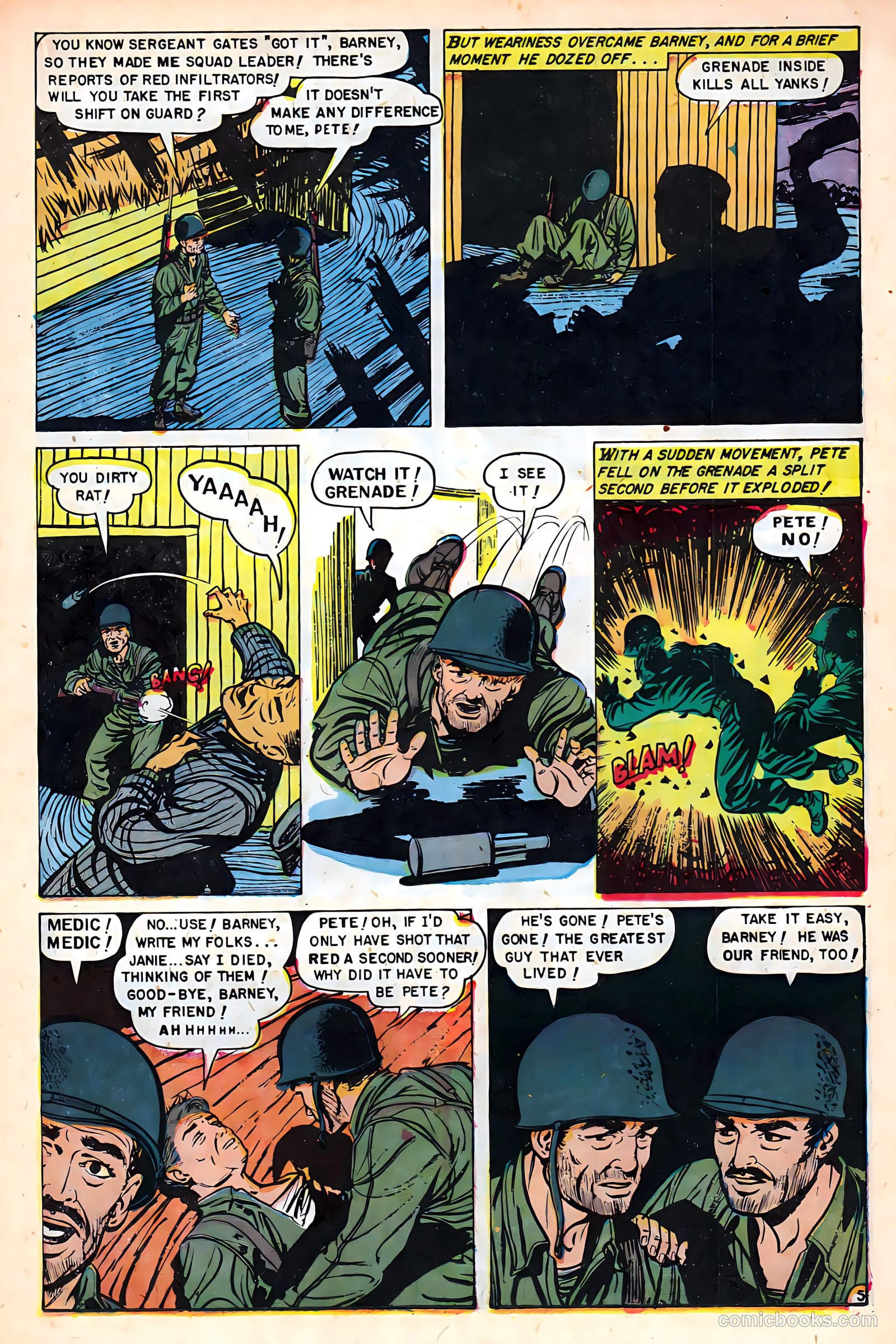 War Heroes #4 (1952) — page 15 of 36