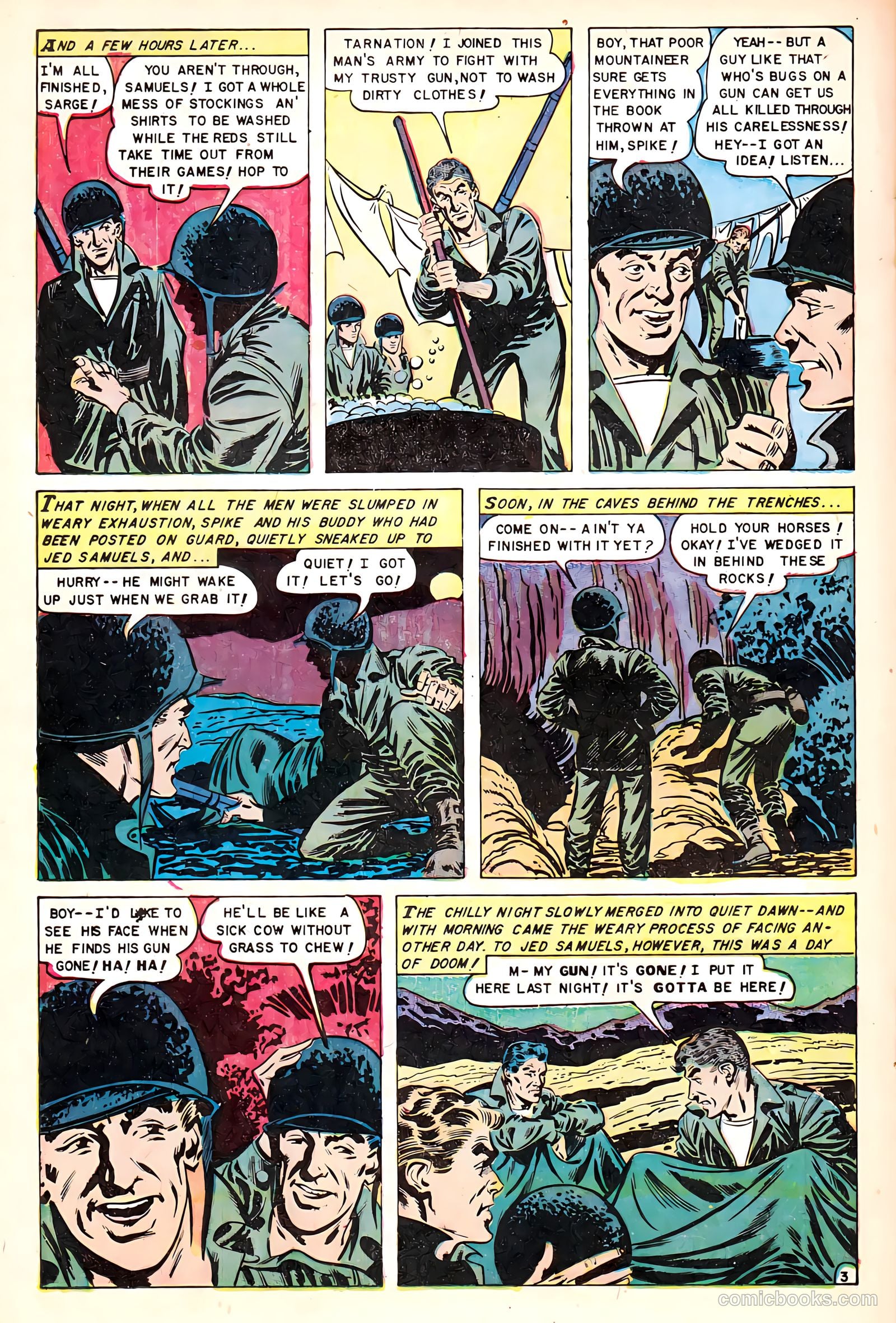War Heroes #4 (1952) — page 20 of 36