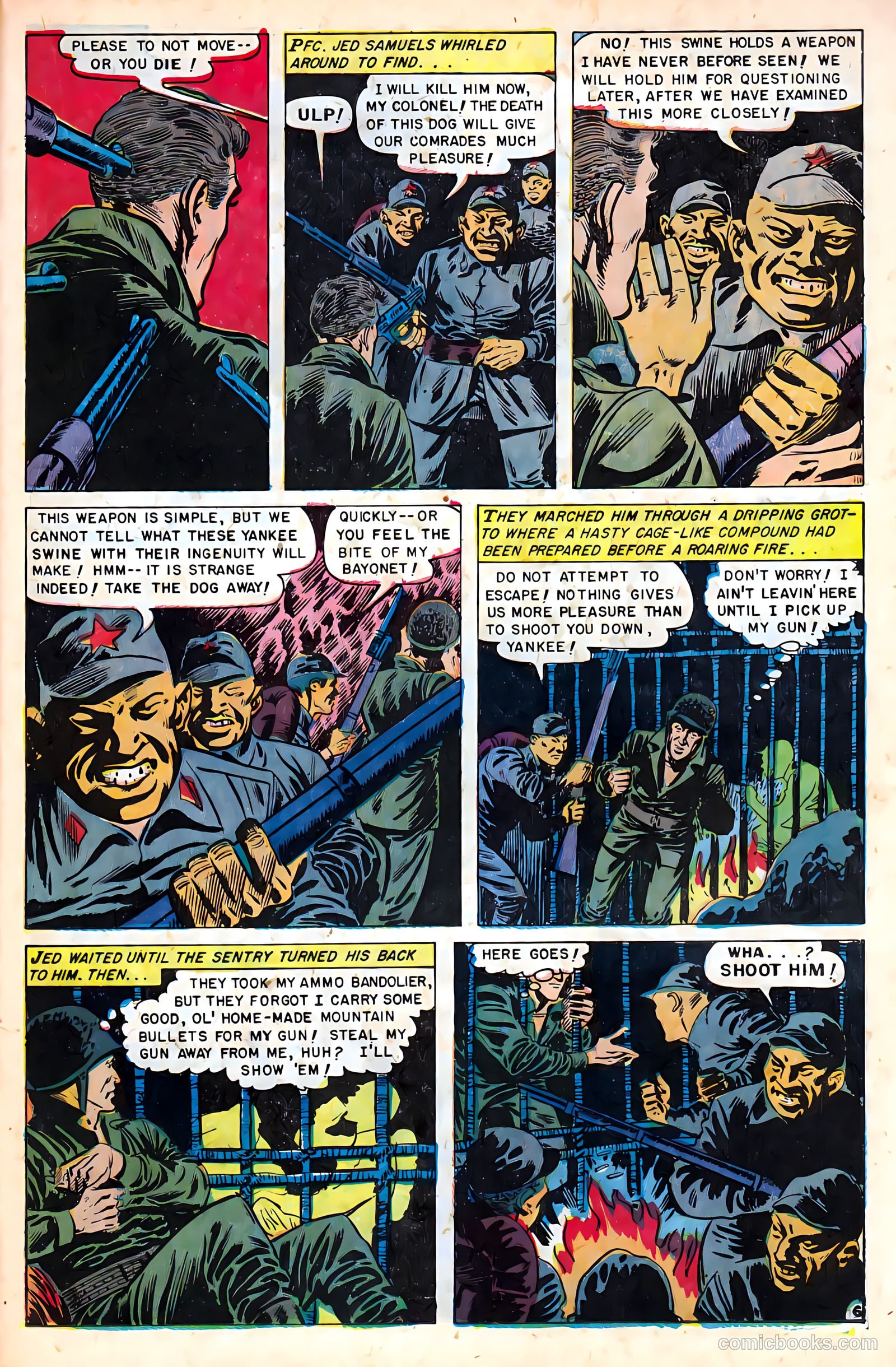 War Heroes #4 (1952) — page 23 of 36
