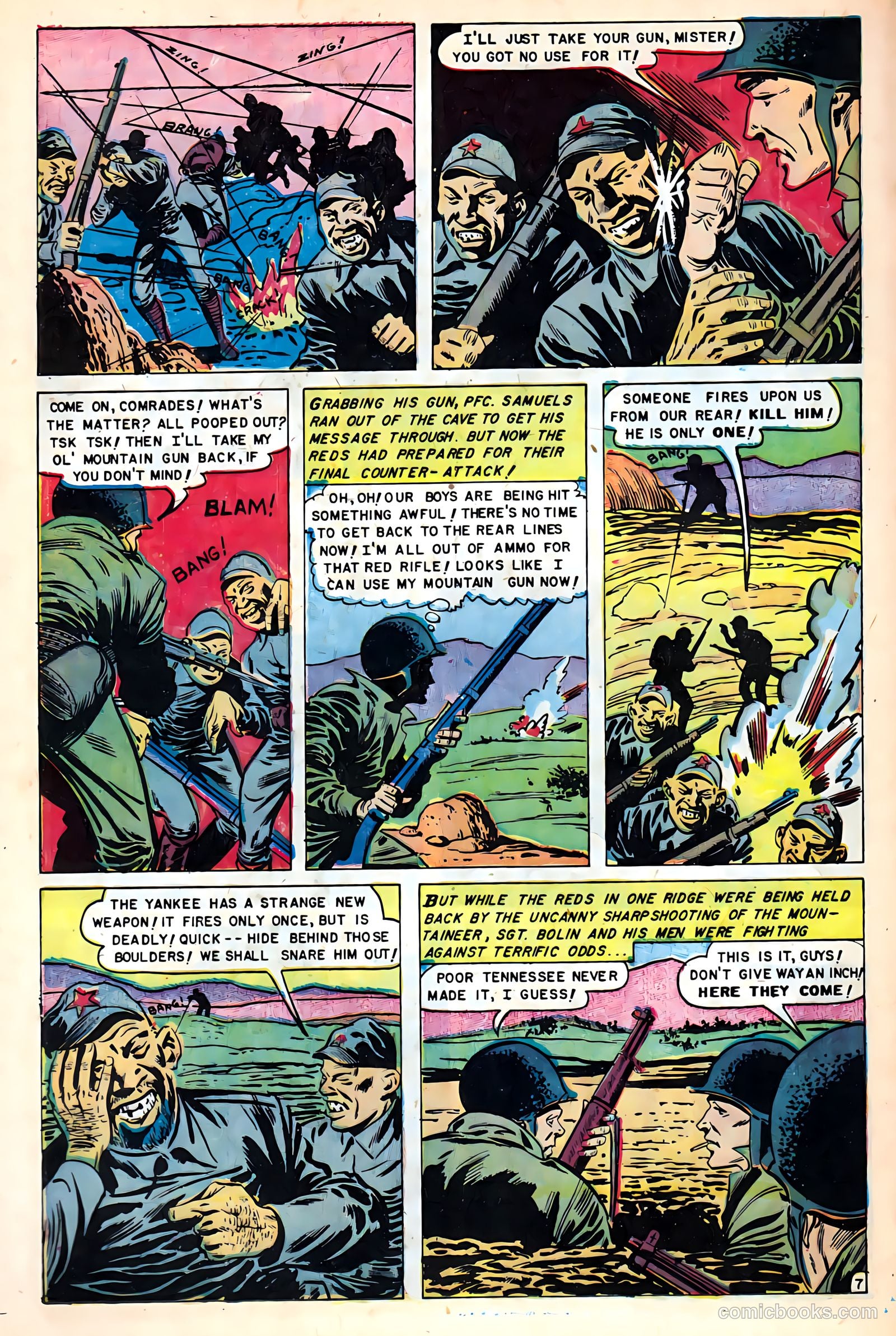 War Heroes #4 (1952) — page 24 of 36