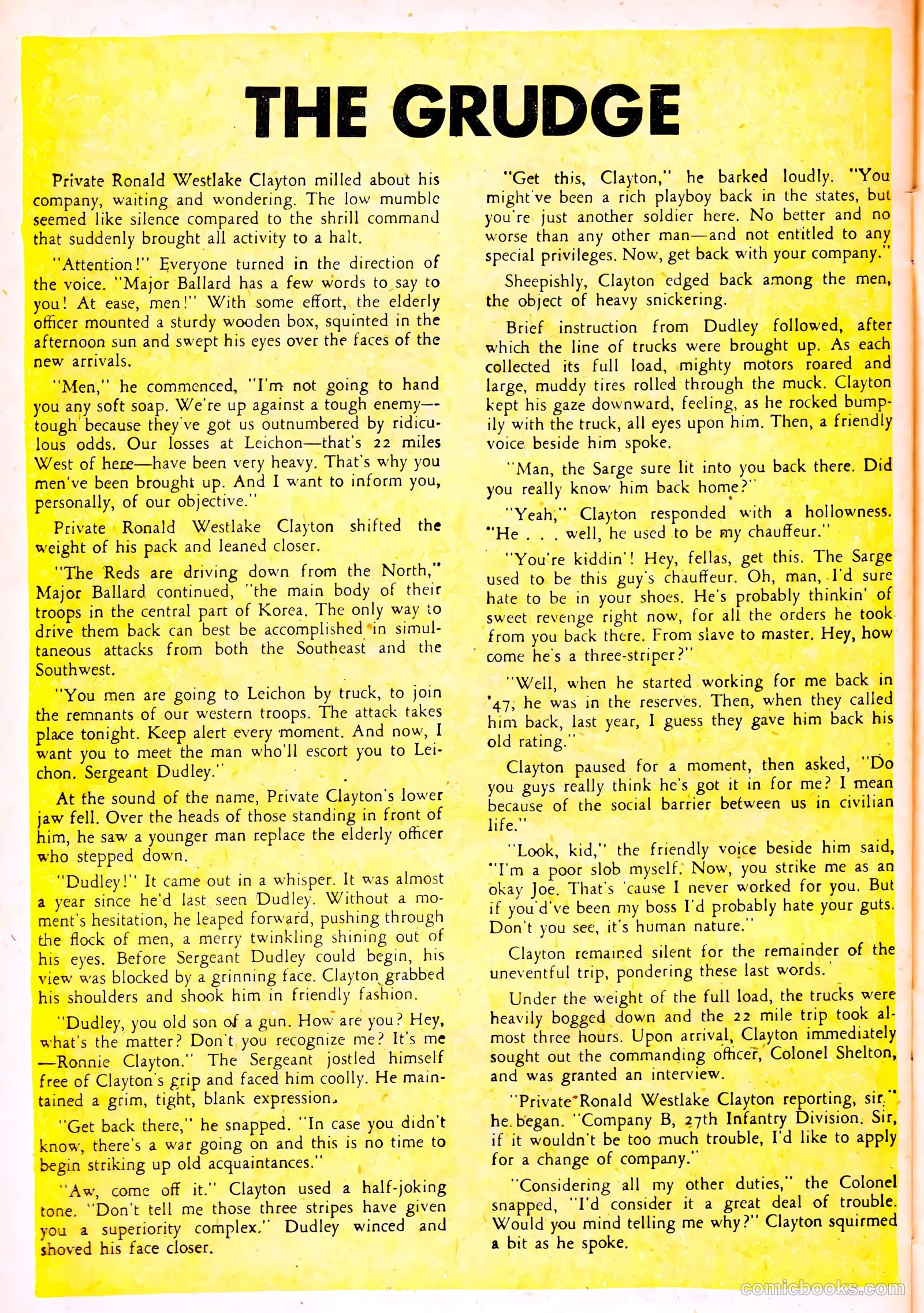 War Heroes #4 (1952) — page 26 of 36