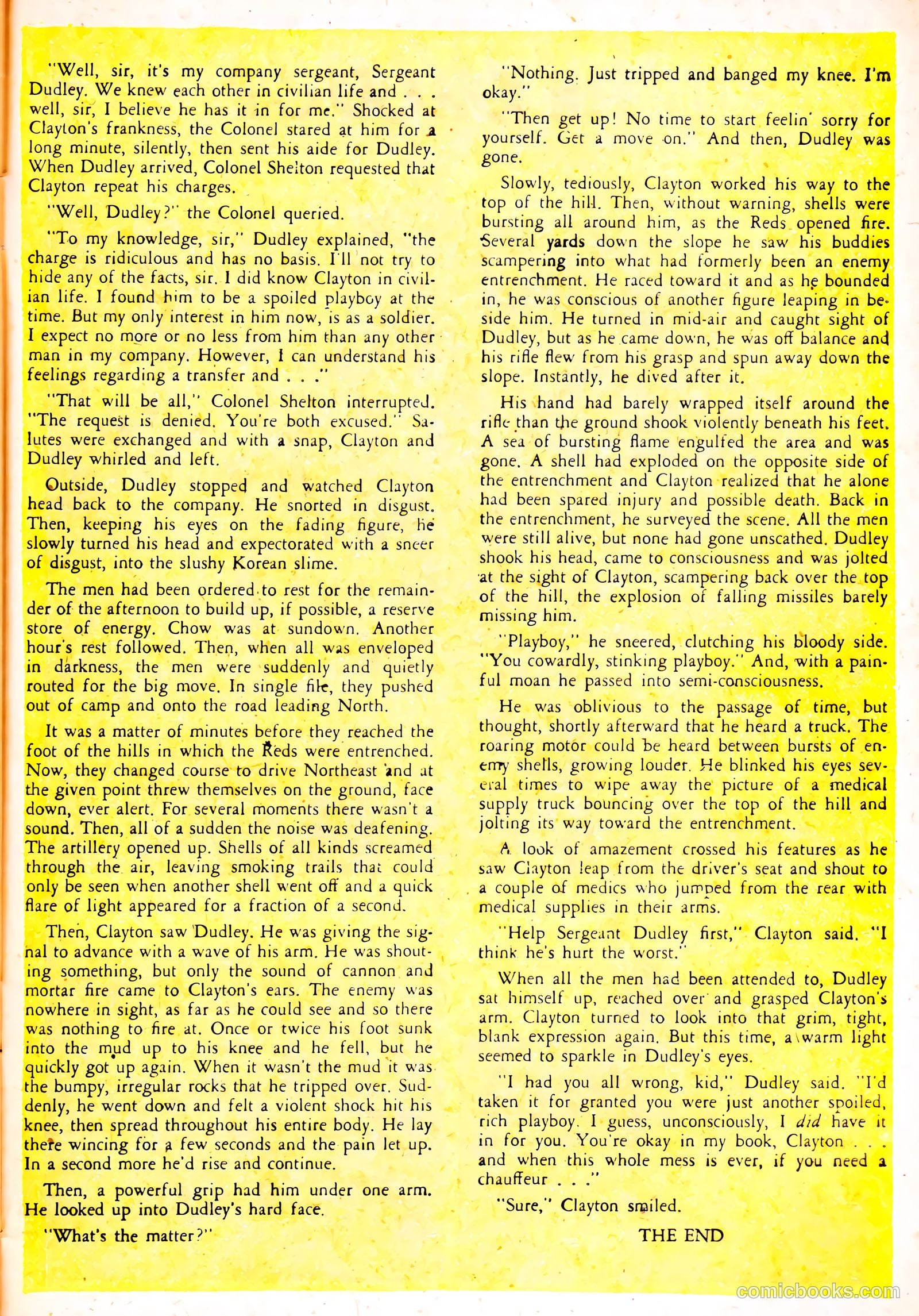 War Heroes #4 (1952) — page 27 of 36