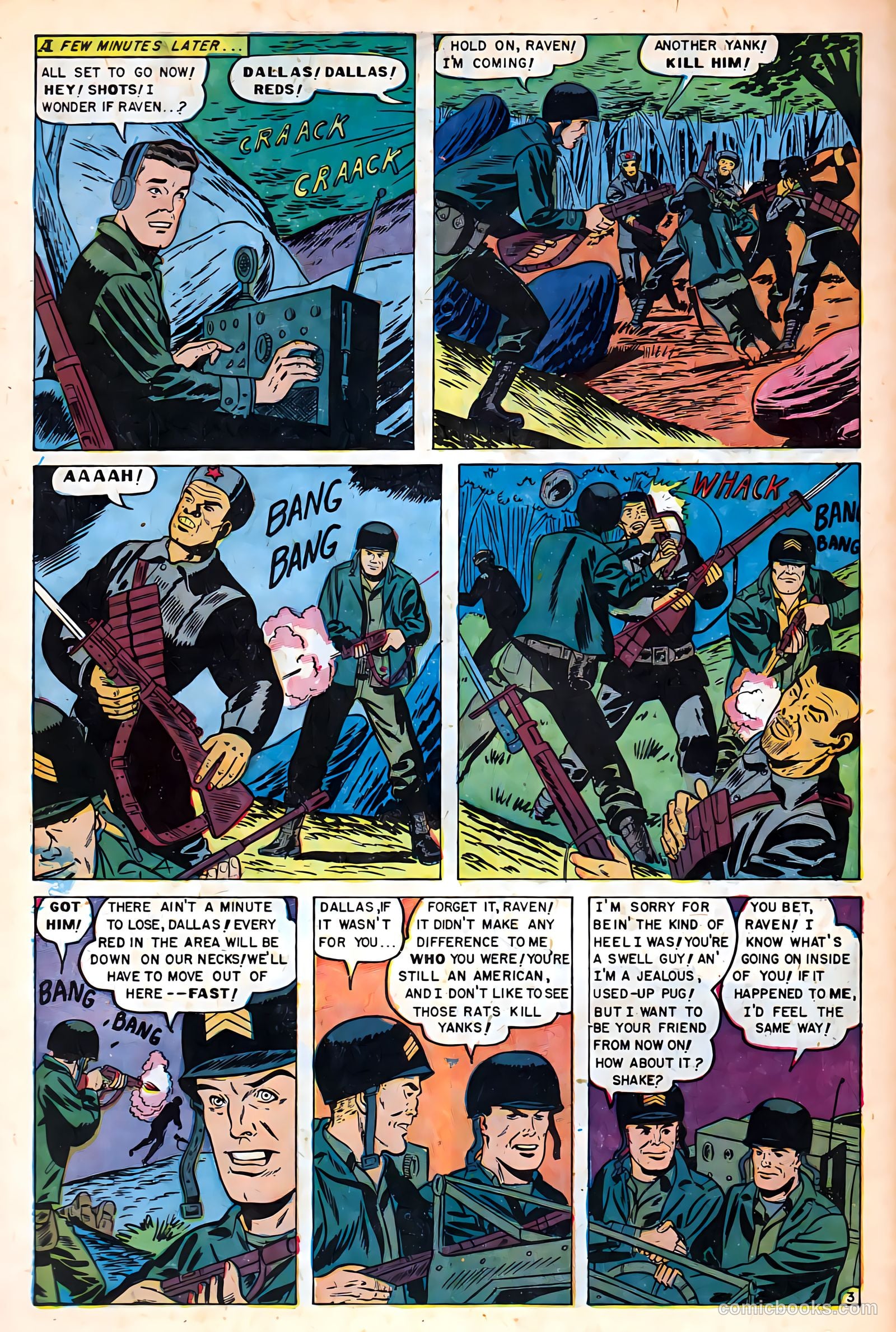 War Heroes #4 (1952) — page 30 of 36