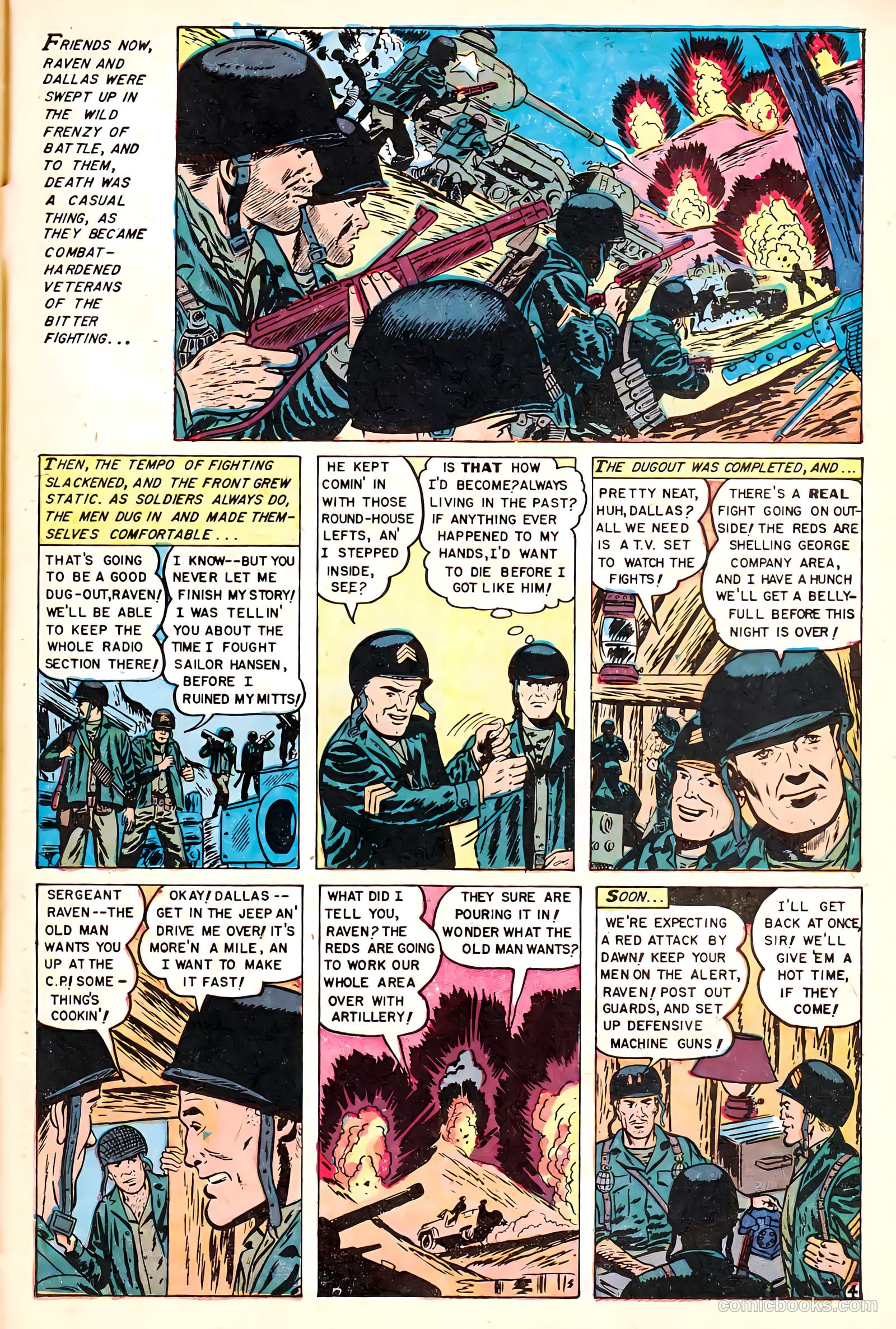 War Heroes #4 (1952) — page 31 of 36
