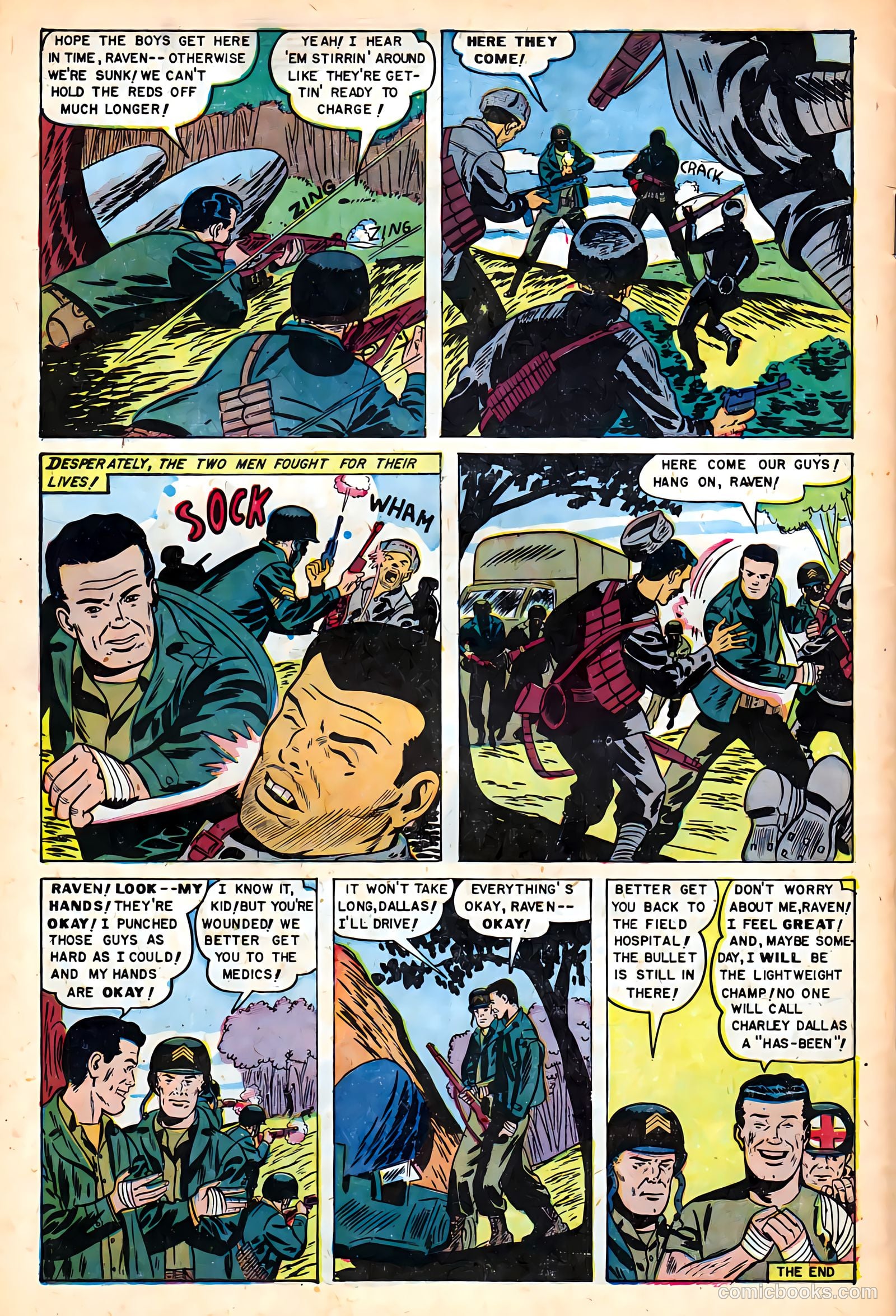 War Heroes #4 (1952) — page 34 of 36