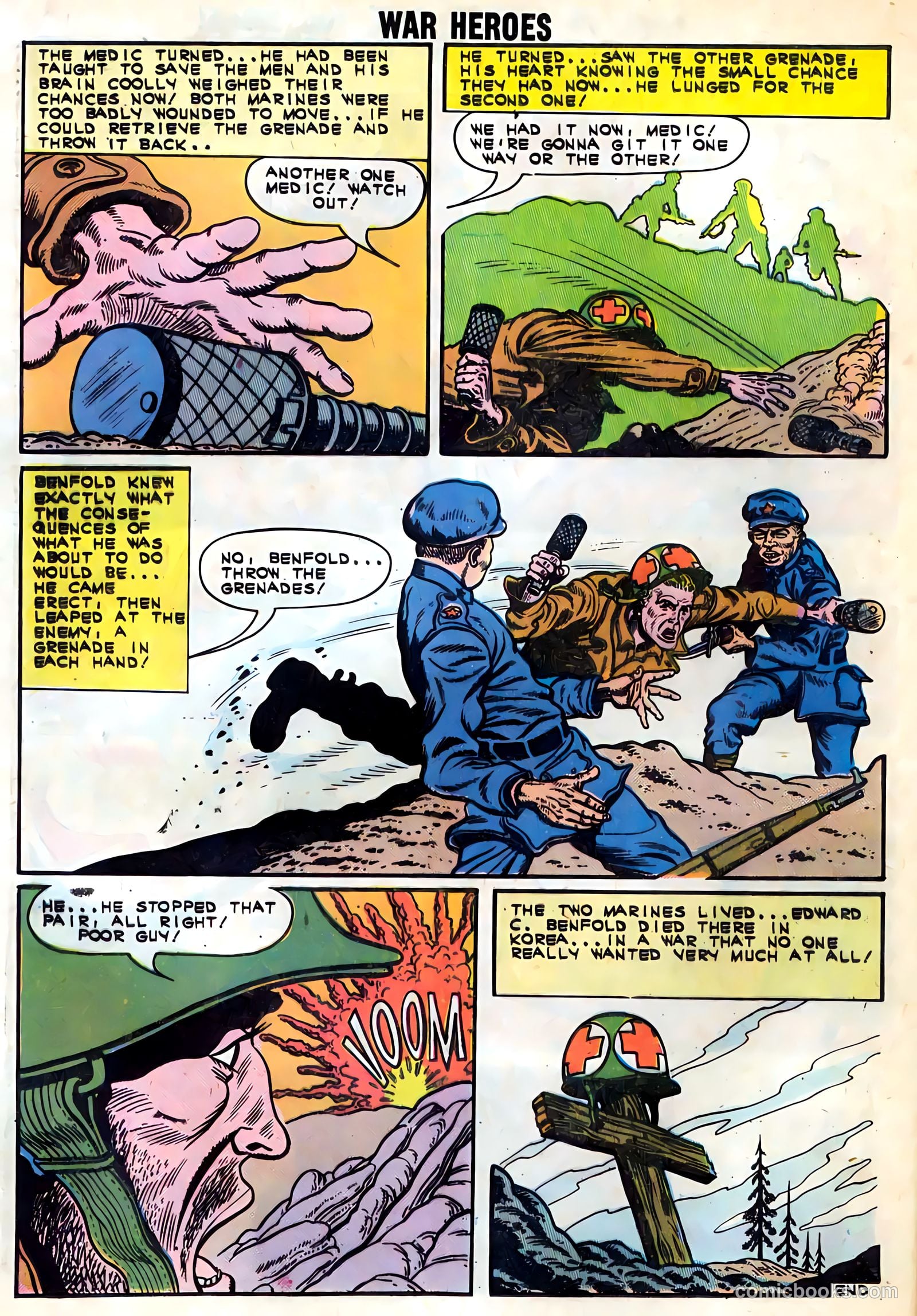 War Heroes #6 (1963) — page 21