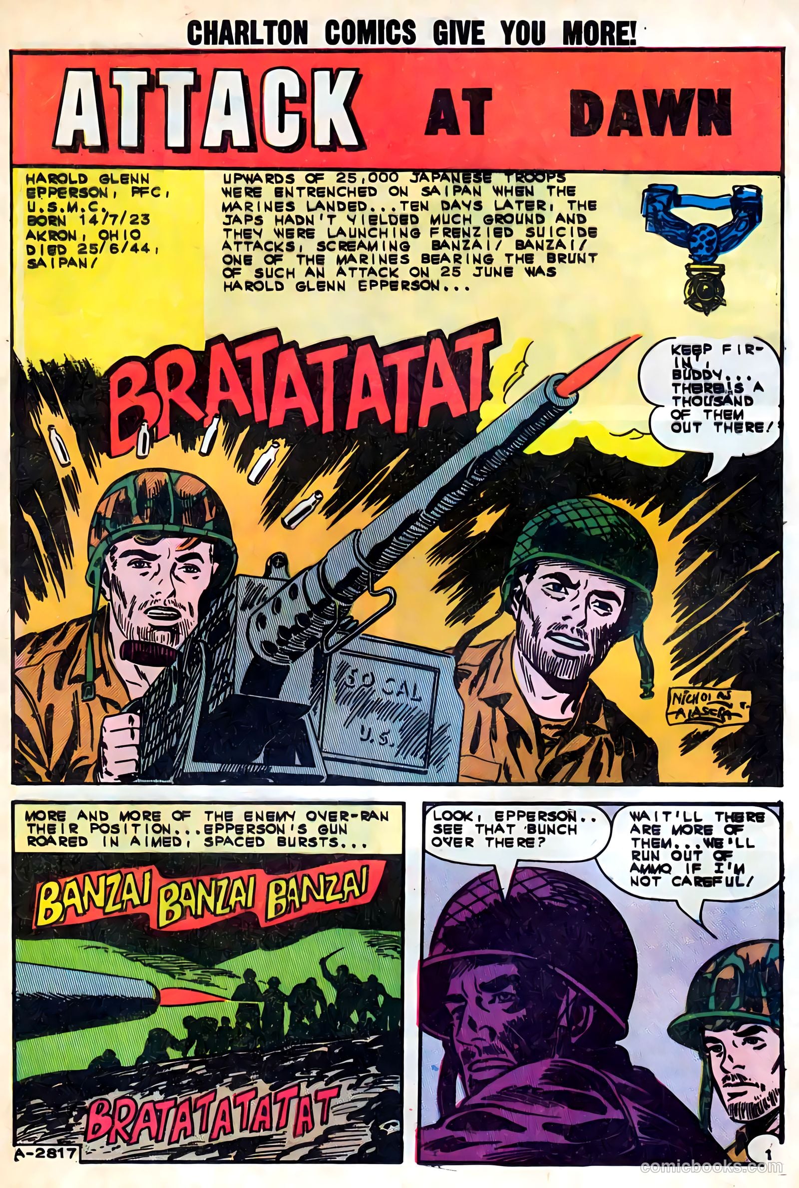 War Heroes #6 (1963) — page 22